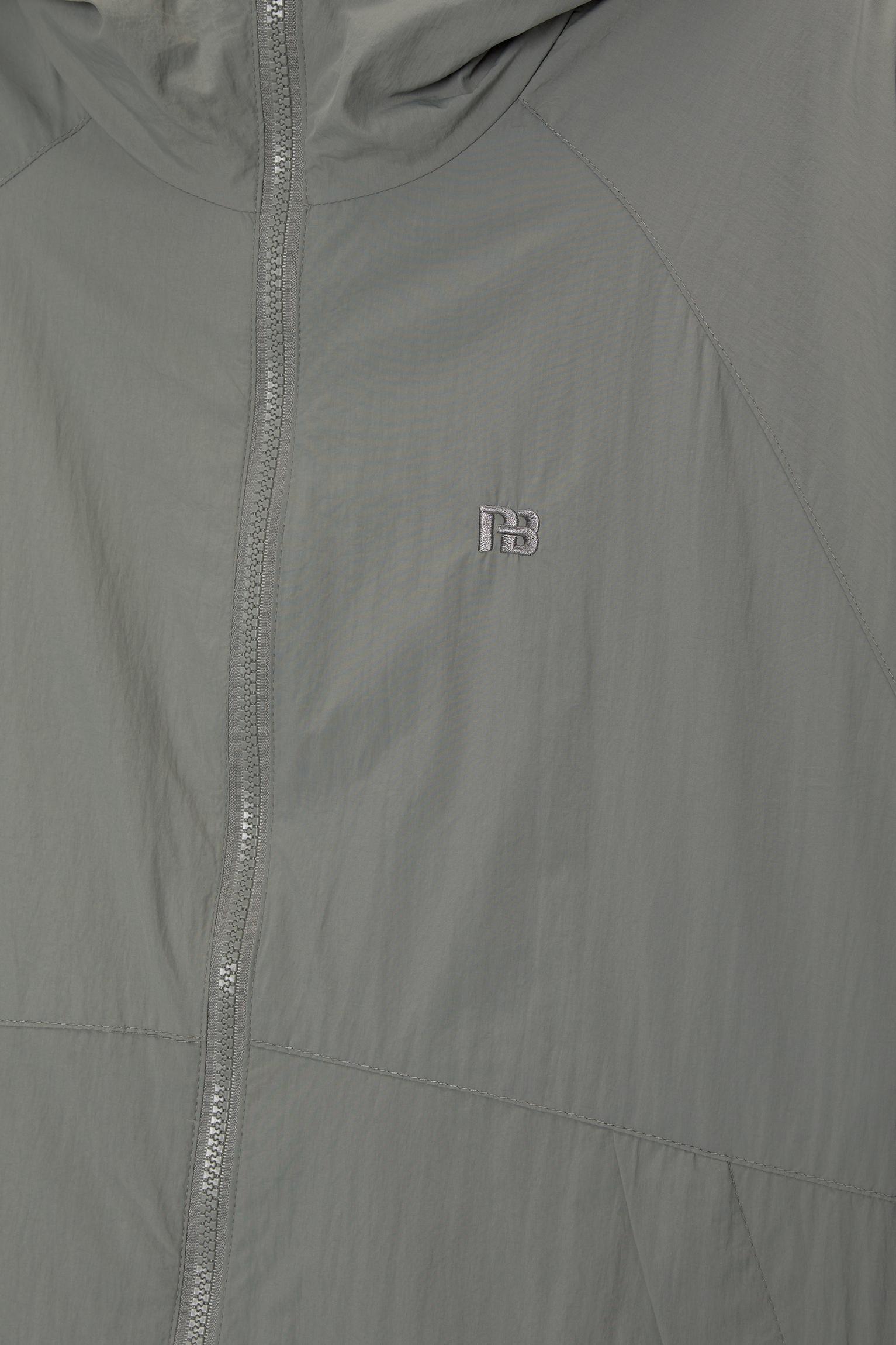 Lightweight color block raincoat Product Image