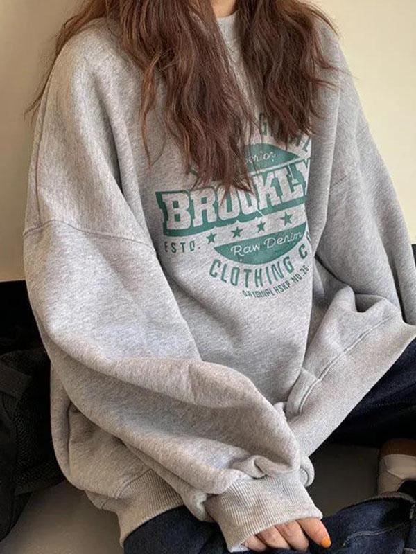 Brooklyn Graphic Crew Sweatshirt Product Image