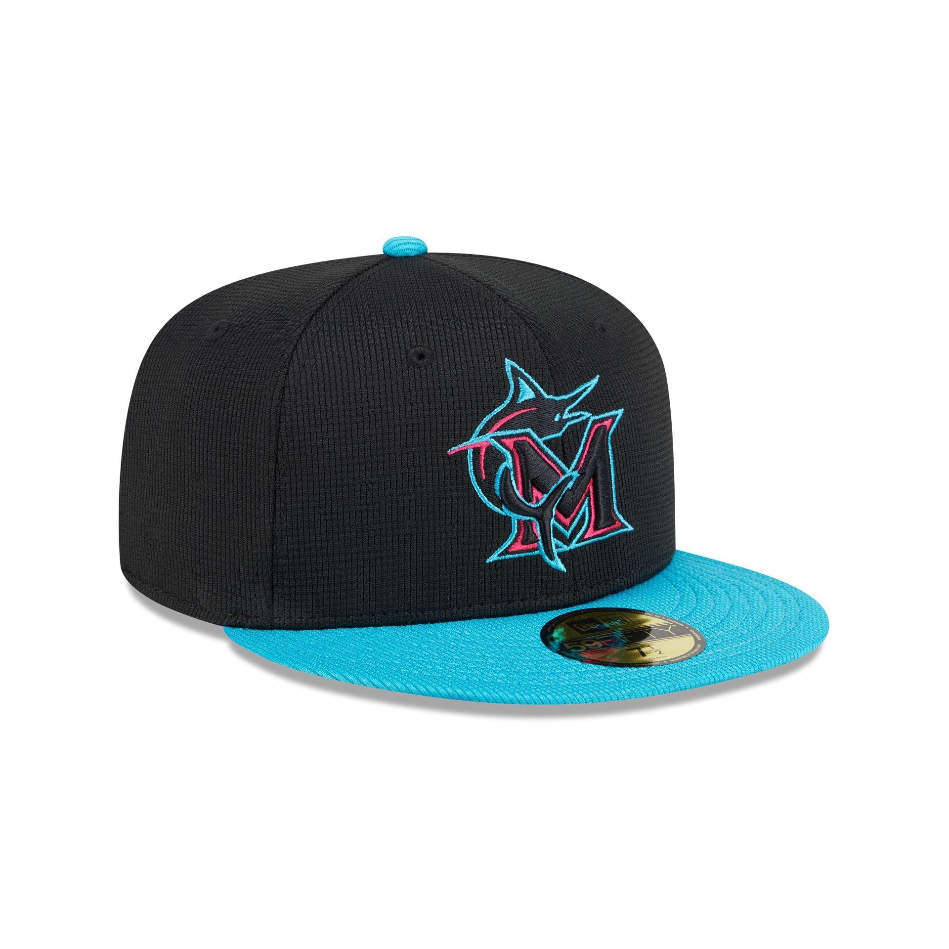 Miami Marlins City Connect Batting Practice 59FIFTY Fitted Hat Male Product Image