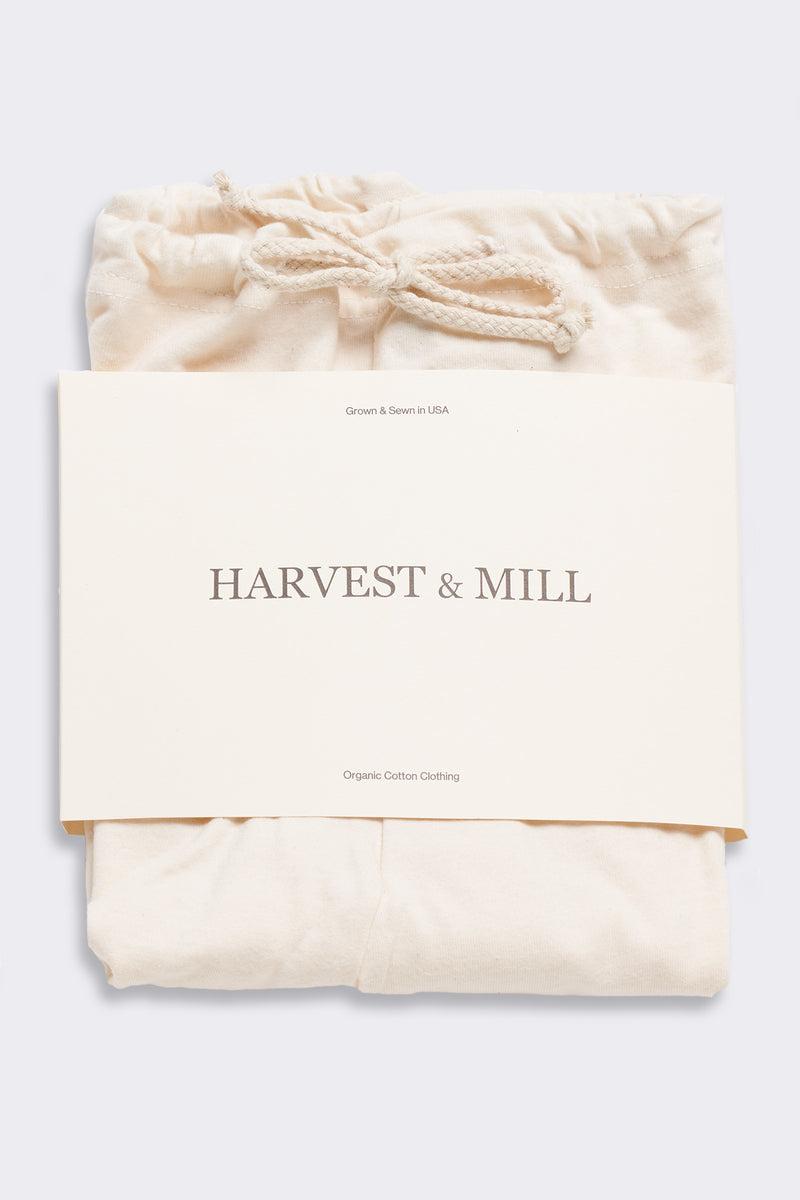 Men's Organic Drawstring Only Lounge Shorts in Natural Product Image