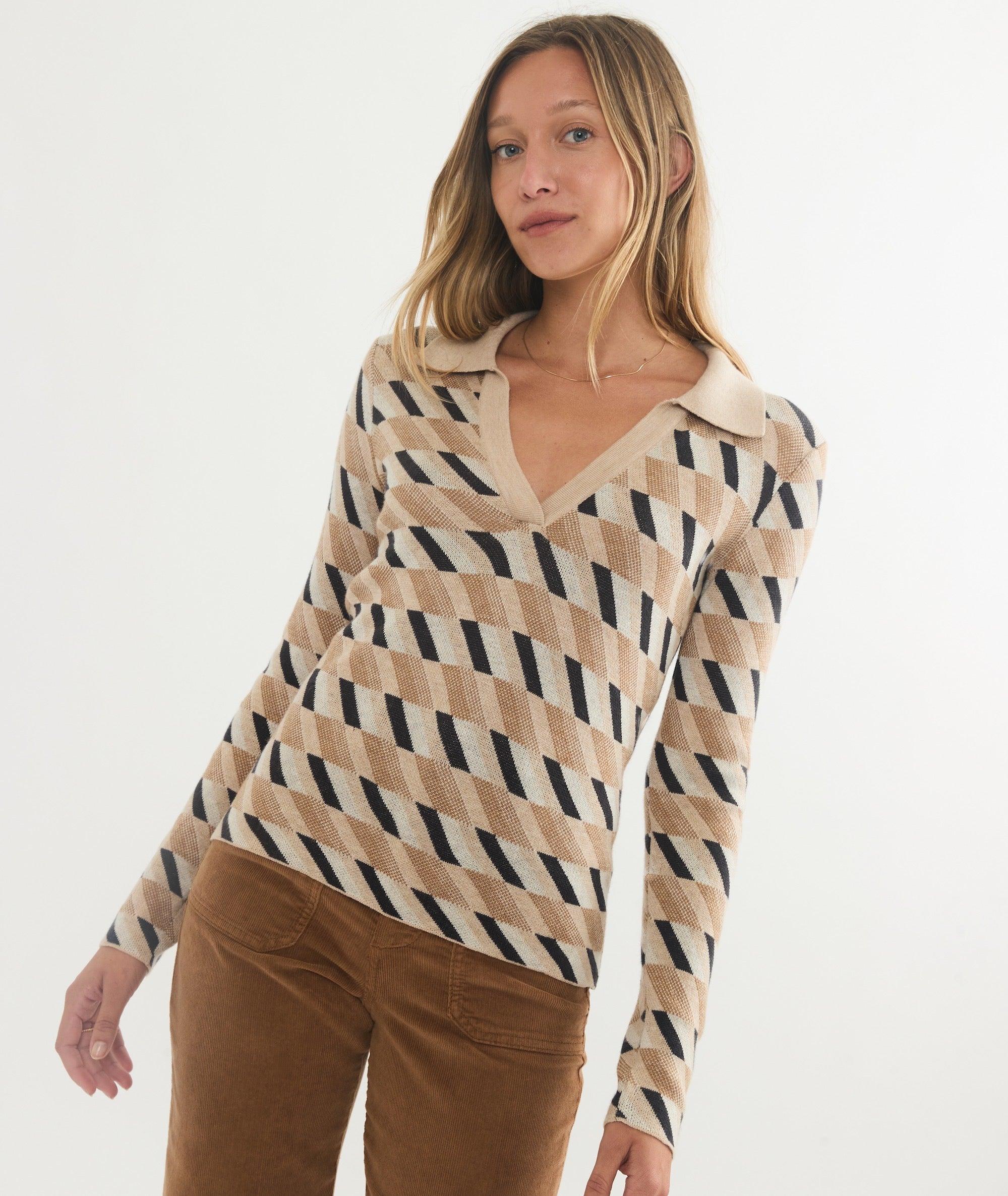 Morgan Sweater Polo Product Image