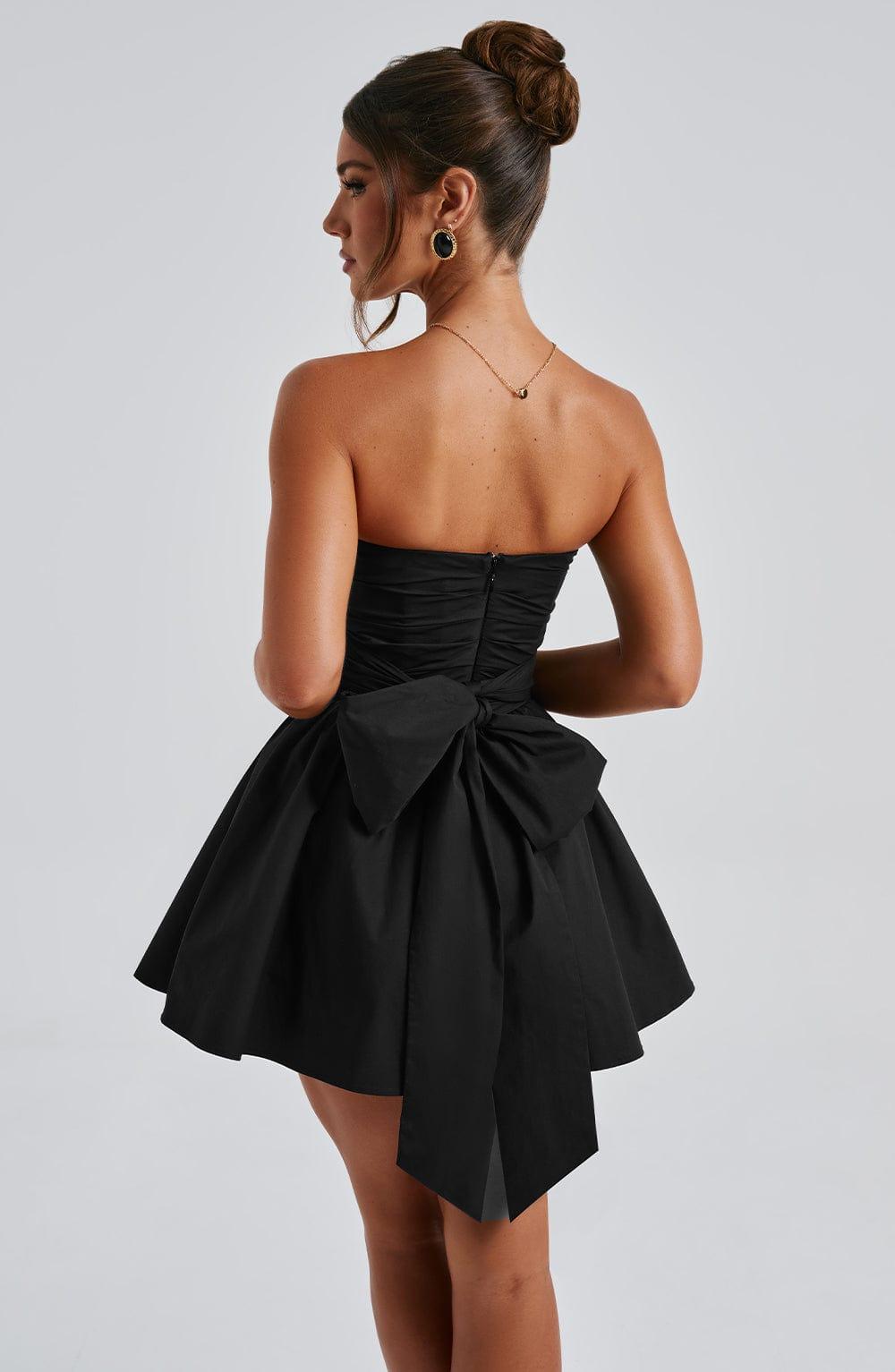 Katrina Mini Dress - Black Product Image