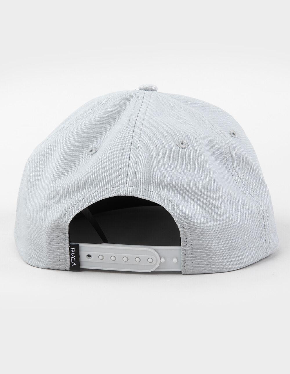 RVCA Hex Inc. Snapback Hat - LIGHT GRAY Product Image