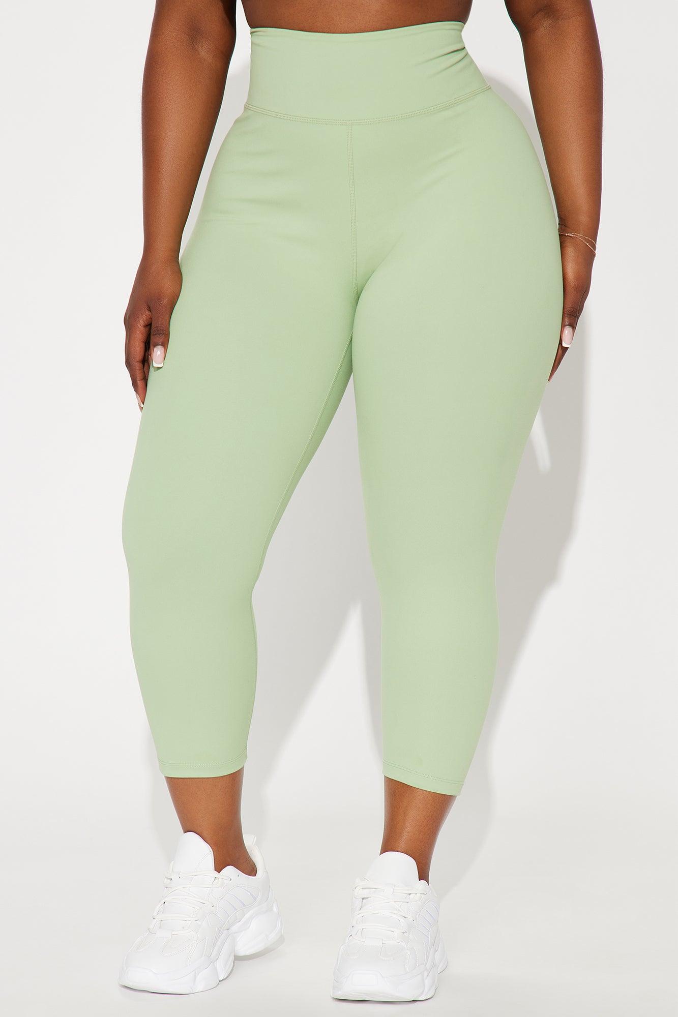 Flexibility Super Soft Capri Active Legging - Sage Product Image