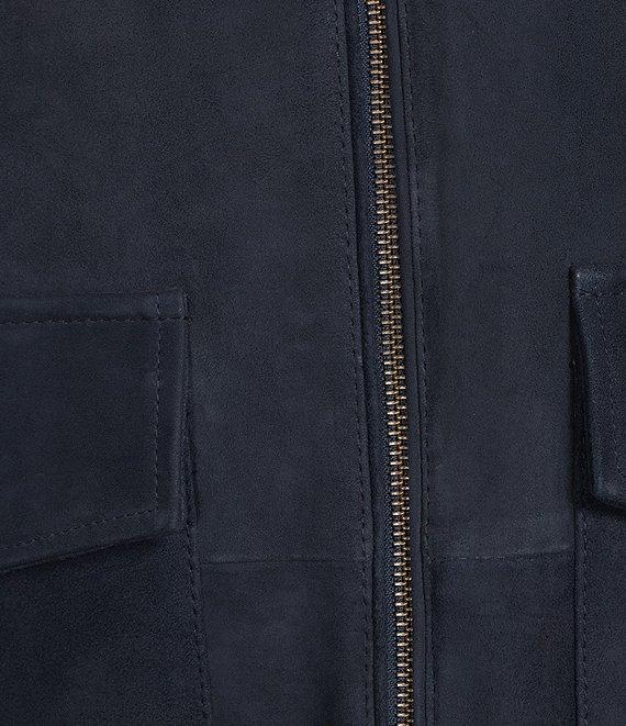 Roundtree & Yorke Lux Legacy Leather Long Sleeve Hipster Jacket Product Image