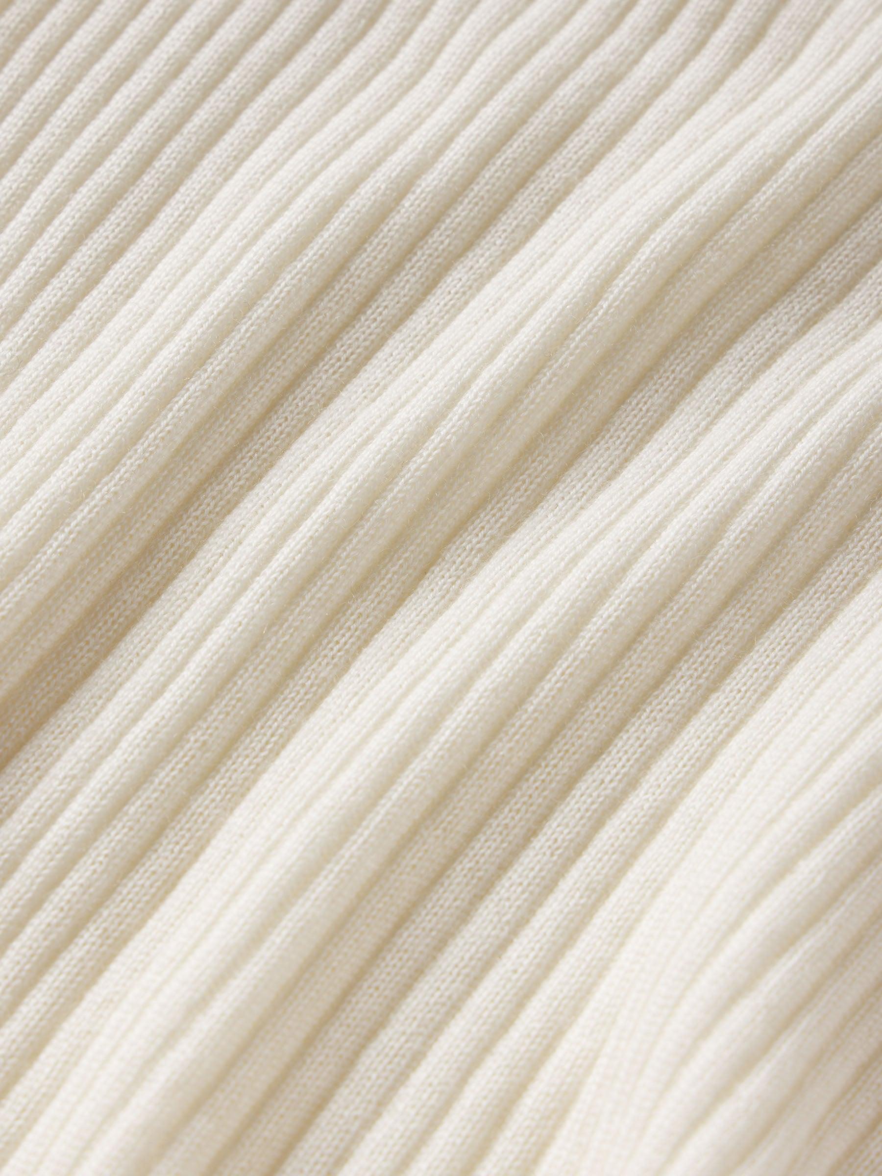 Natural Featherweight Silk Cashmere Turtleneck Product Image