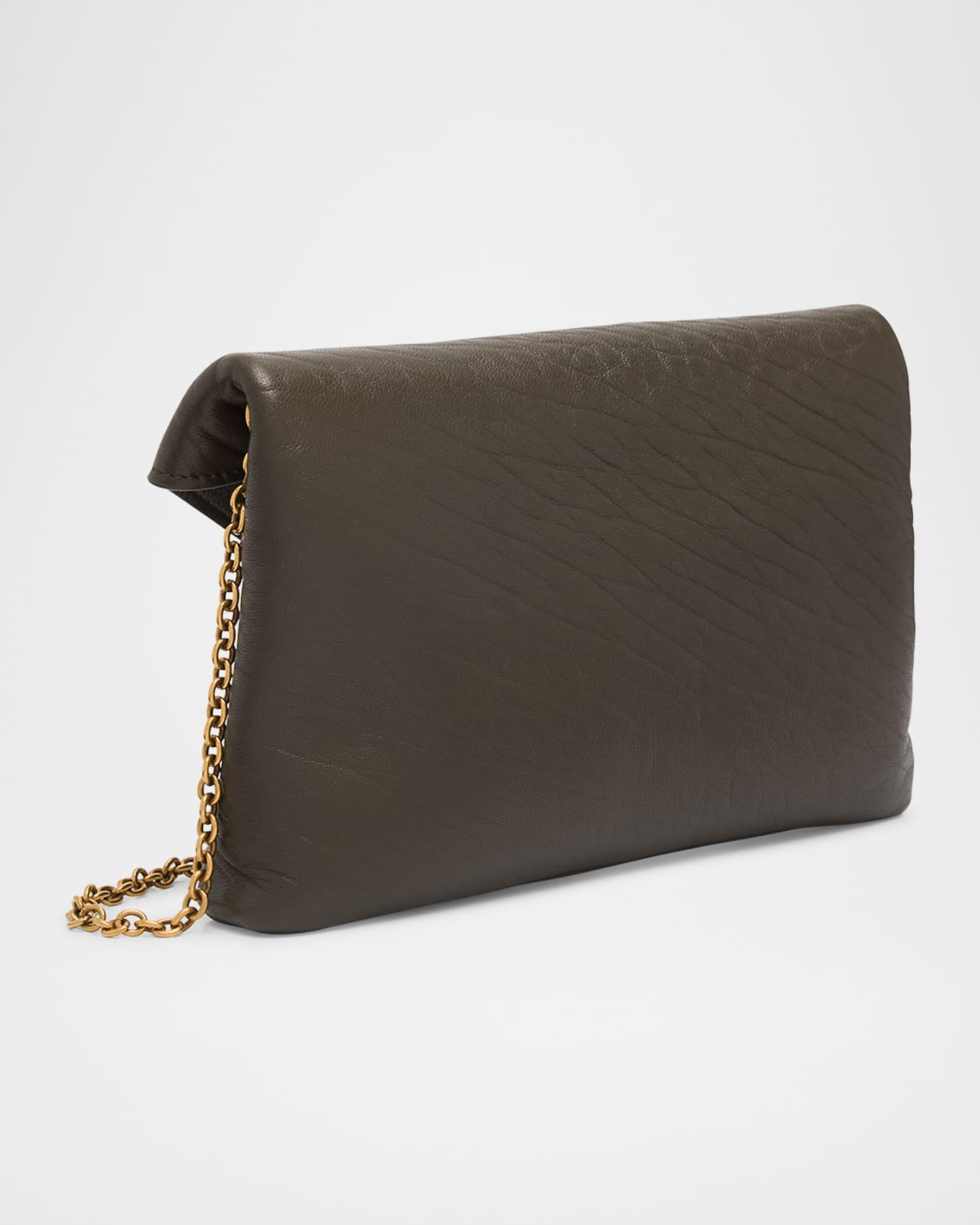 Small Grain Leather Pouch Shoulder Bag Product Image