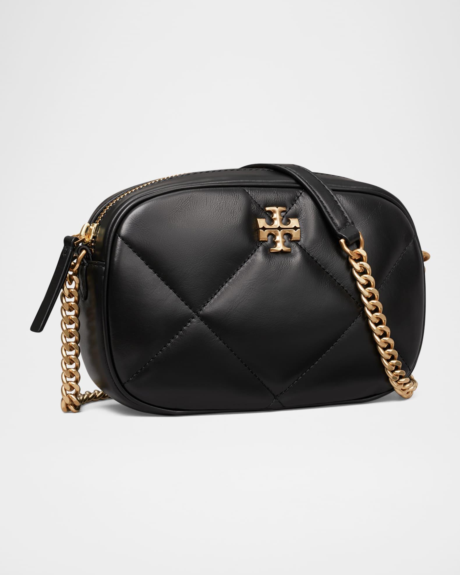 Kira Diamond-Quilted Leather Crossbody Bag Product Image