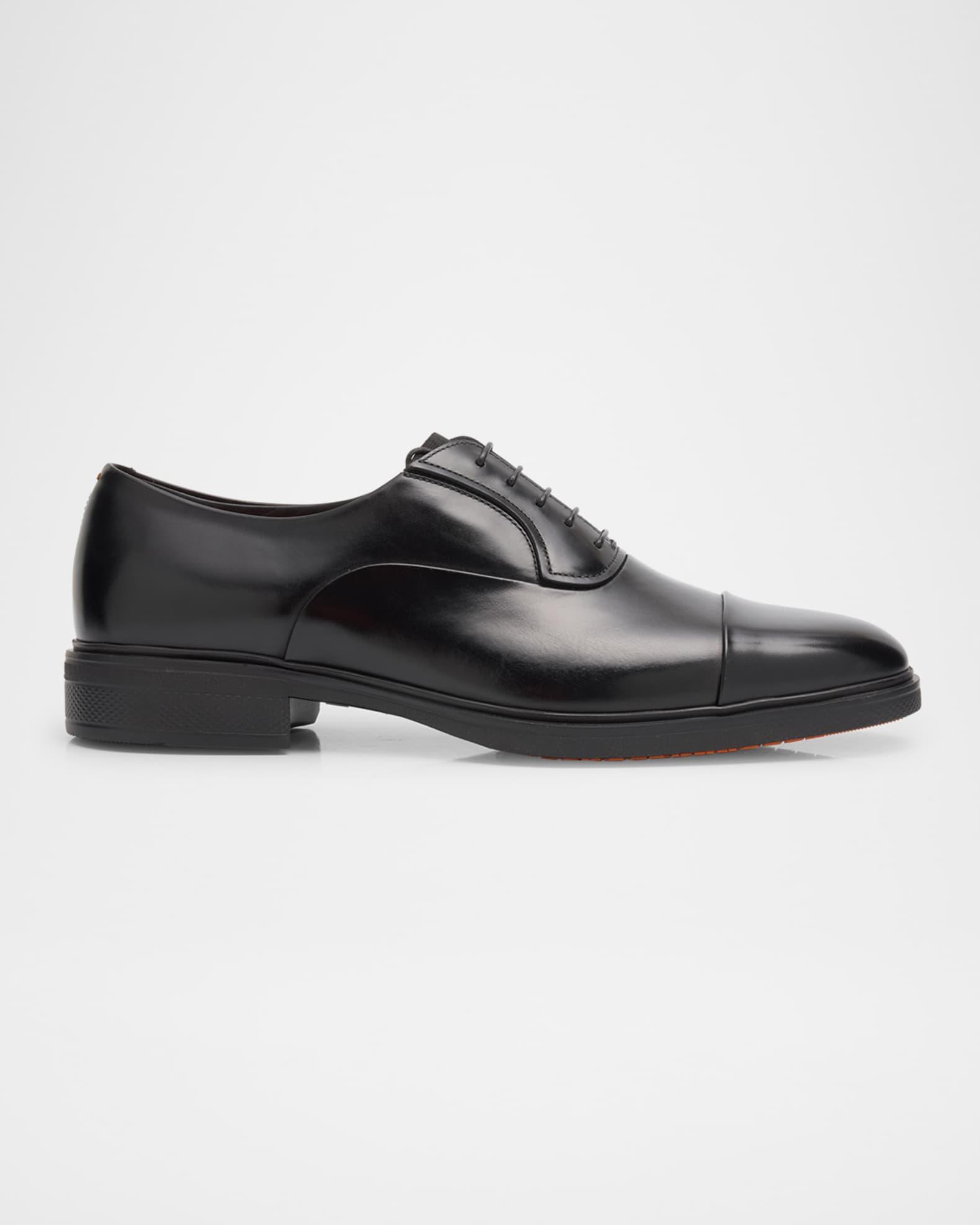 Men's Easy Leather Cap-Toe Oxfords Product Image