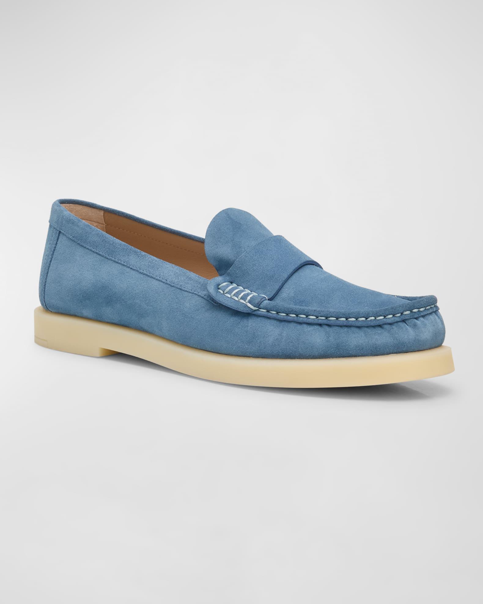 Blake Luxe Suede Slip-On Loafers Product Image