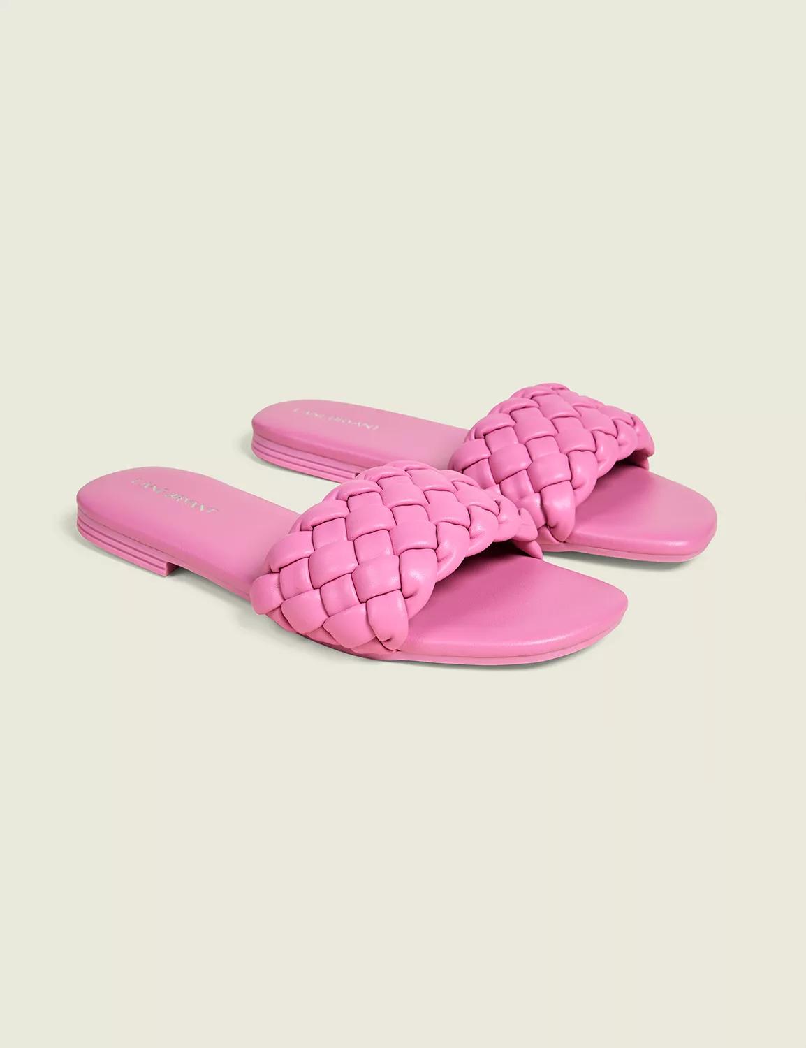 Dream Cloud Braided Faux-Leather Slide Product Image