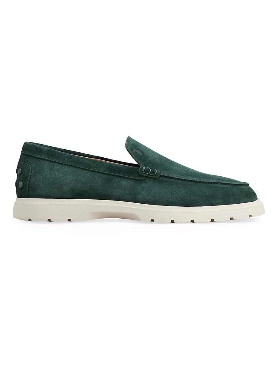 Mens Polacco Gommino Suede Loafers Product Image