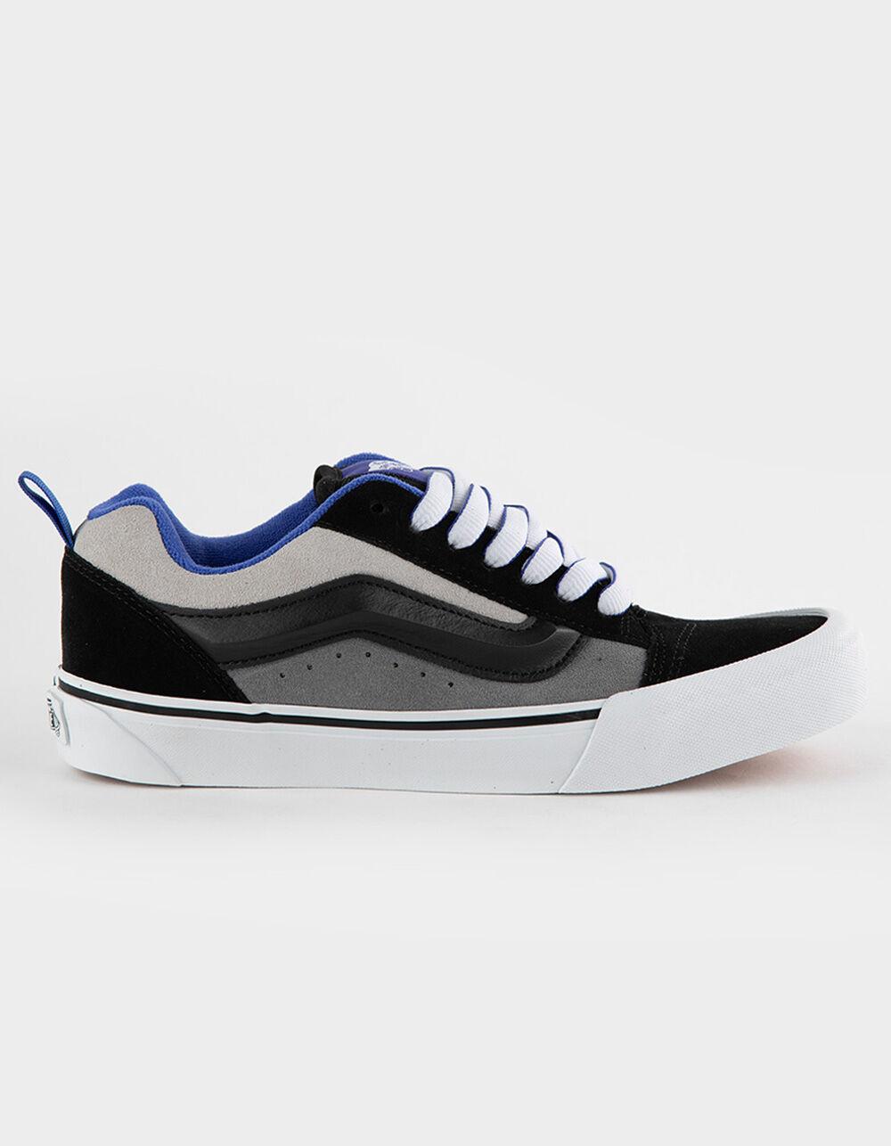 VANS Knu Skool Shoes - BLK/GRY Product Image