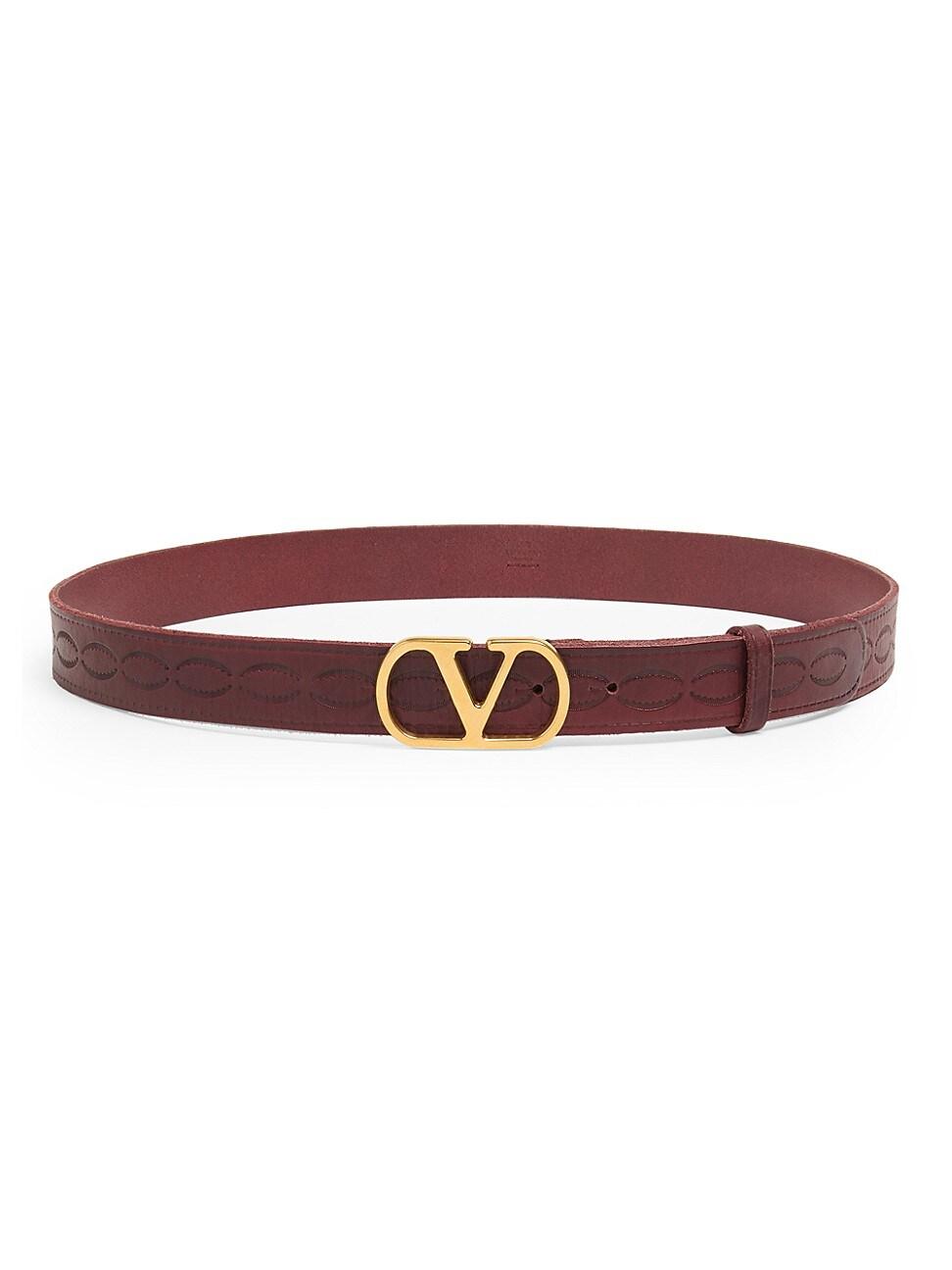 Mens VLogo Signature Calfskin Belt 30MM Product Image