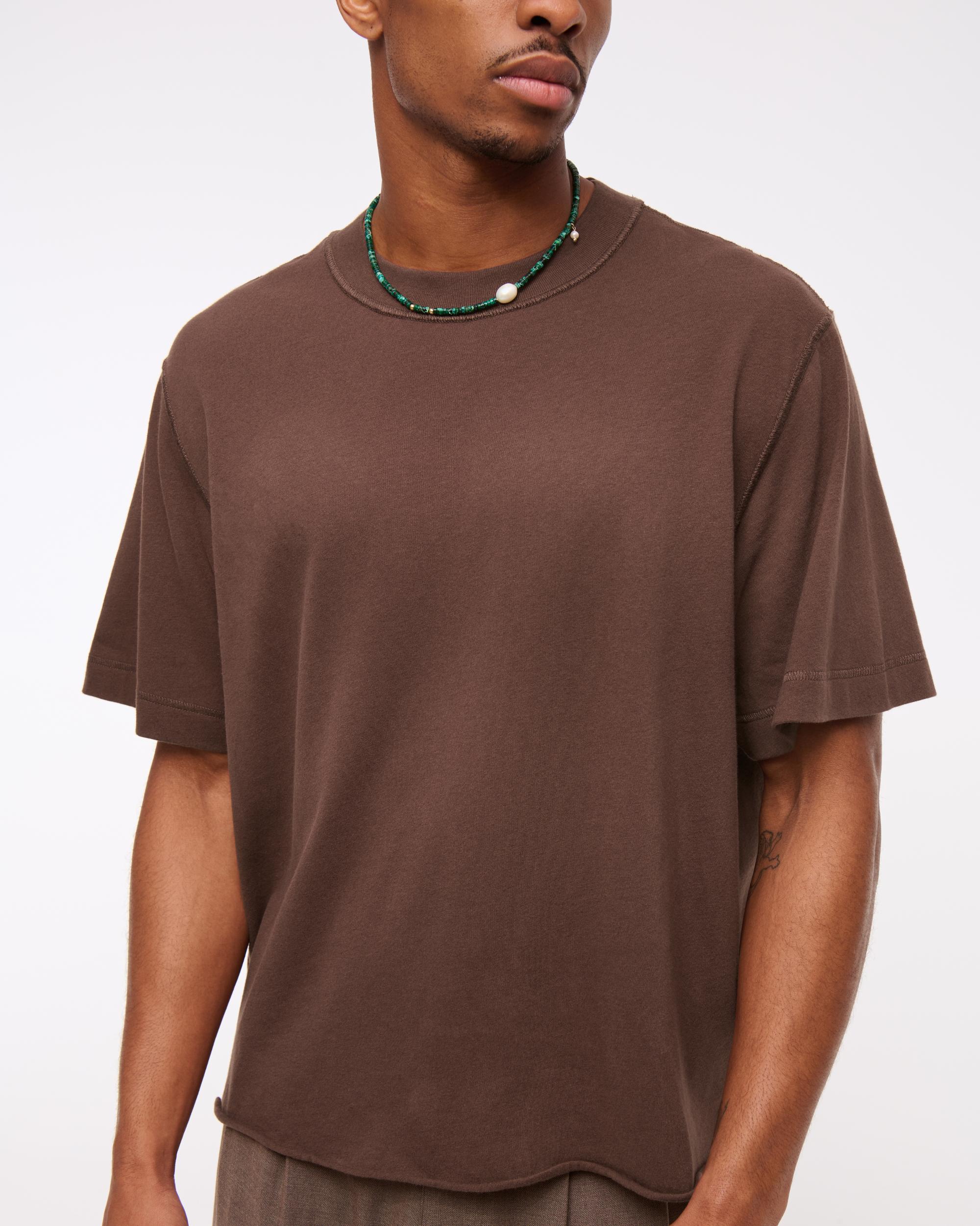 Vintage-Inspired Cropped Tee Product Image