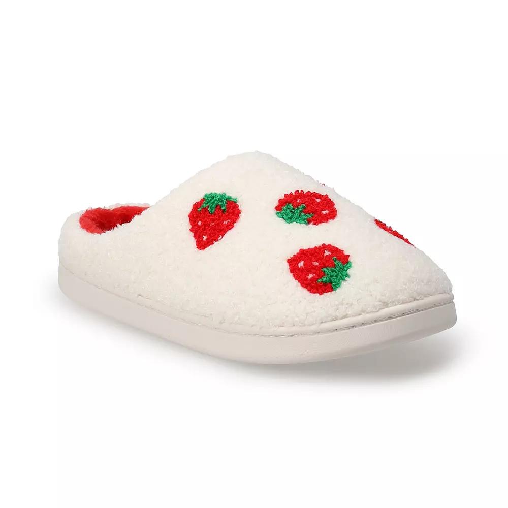 Juniors Arden Colorful Slippers, Womens Product Image