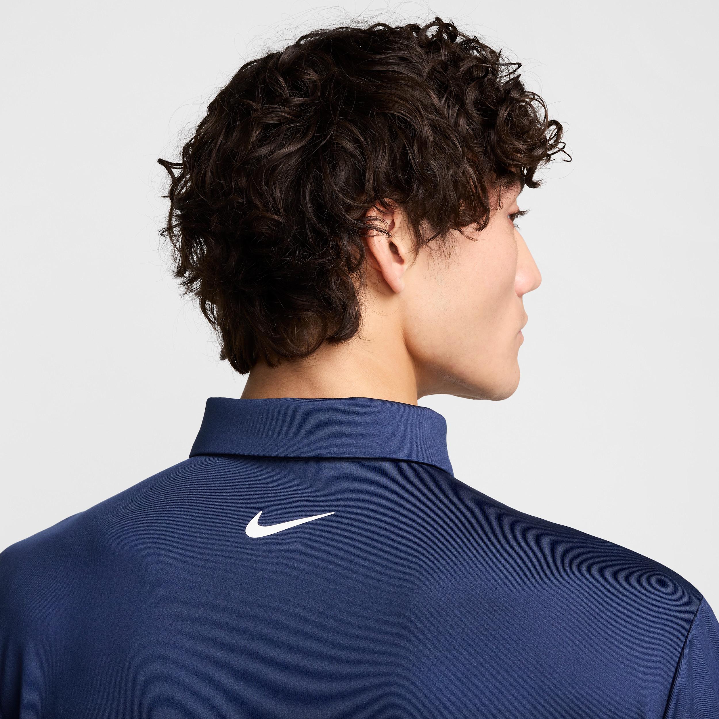 Nike Mens Tour Dri-FIT Solid Golf Polo | FZ7481-410 Product Image
