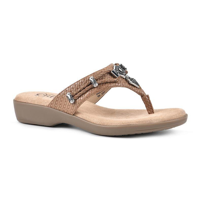 Cliffs by White Mountain Bailee Women's Thong Sandals, Size: 11 Product Image