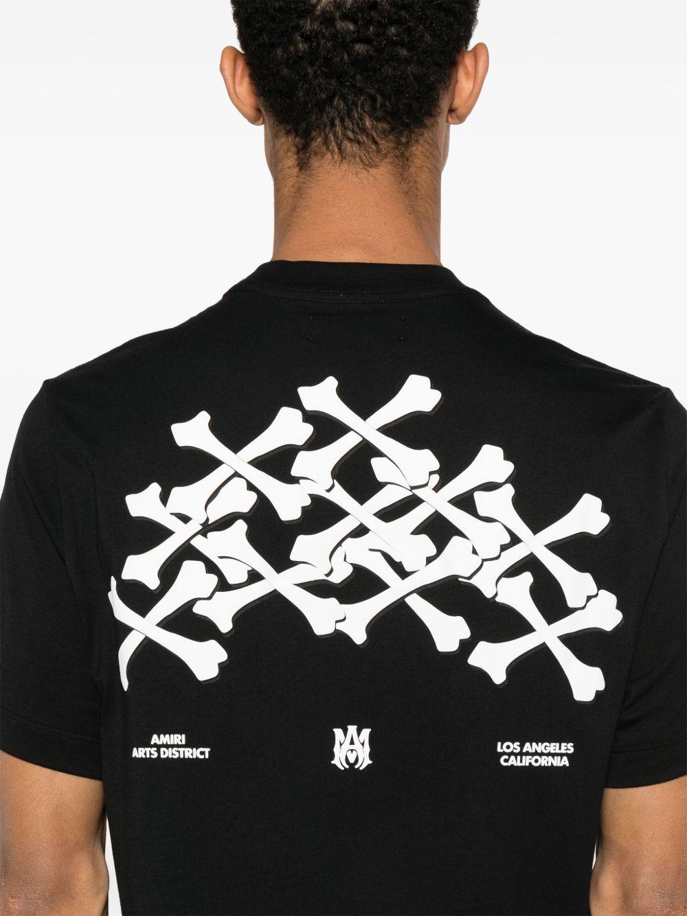 Bones Stacked cotton T-shirt Product Image