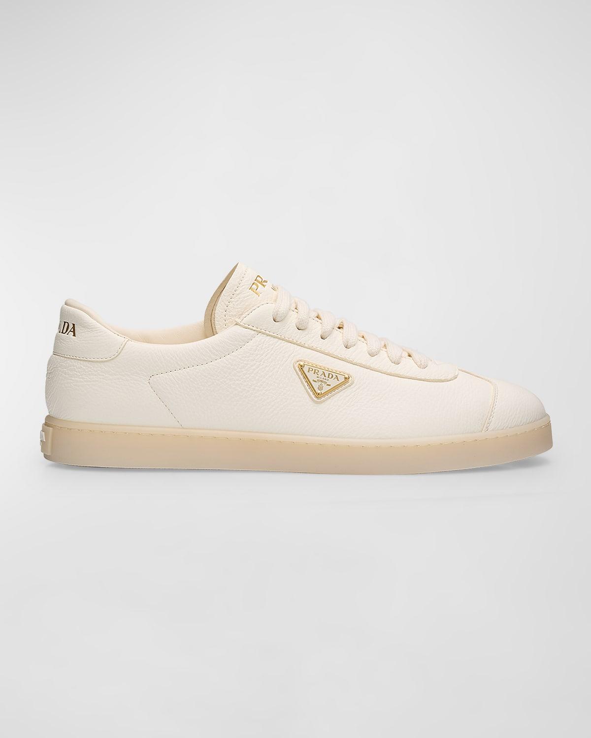 Men's Lane Deerskin Low-Top Sneakers Product Image