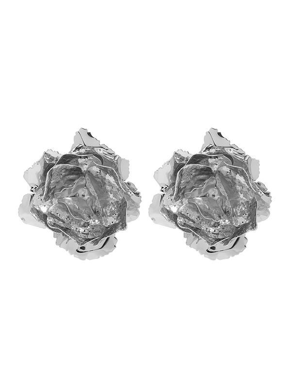 Flower Shape Drop Earrings Product Image