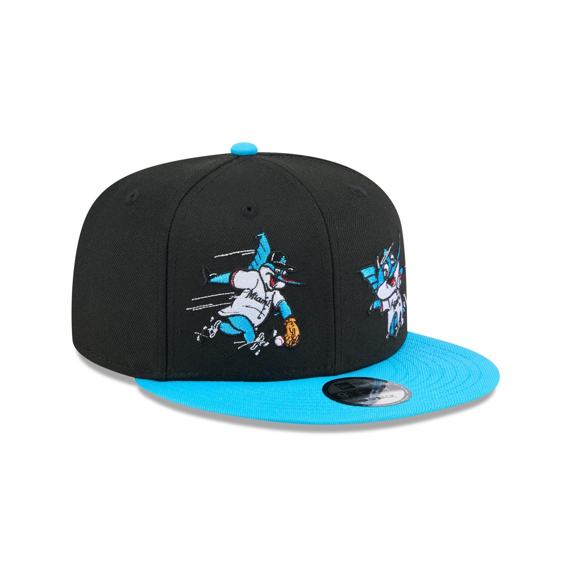 Miami Marlins Generation Mascots 9FIFTY Snapback Hat Male Product Image