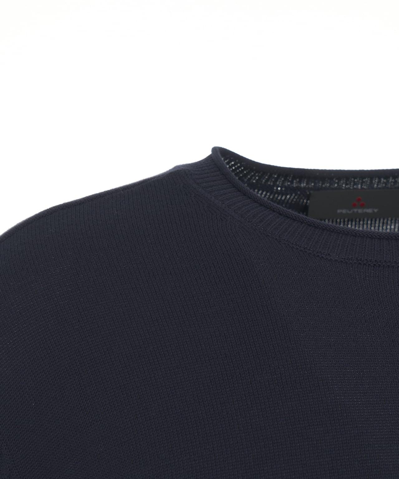 Knit cotton sweater Product Image