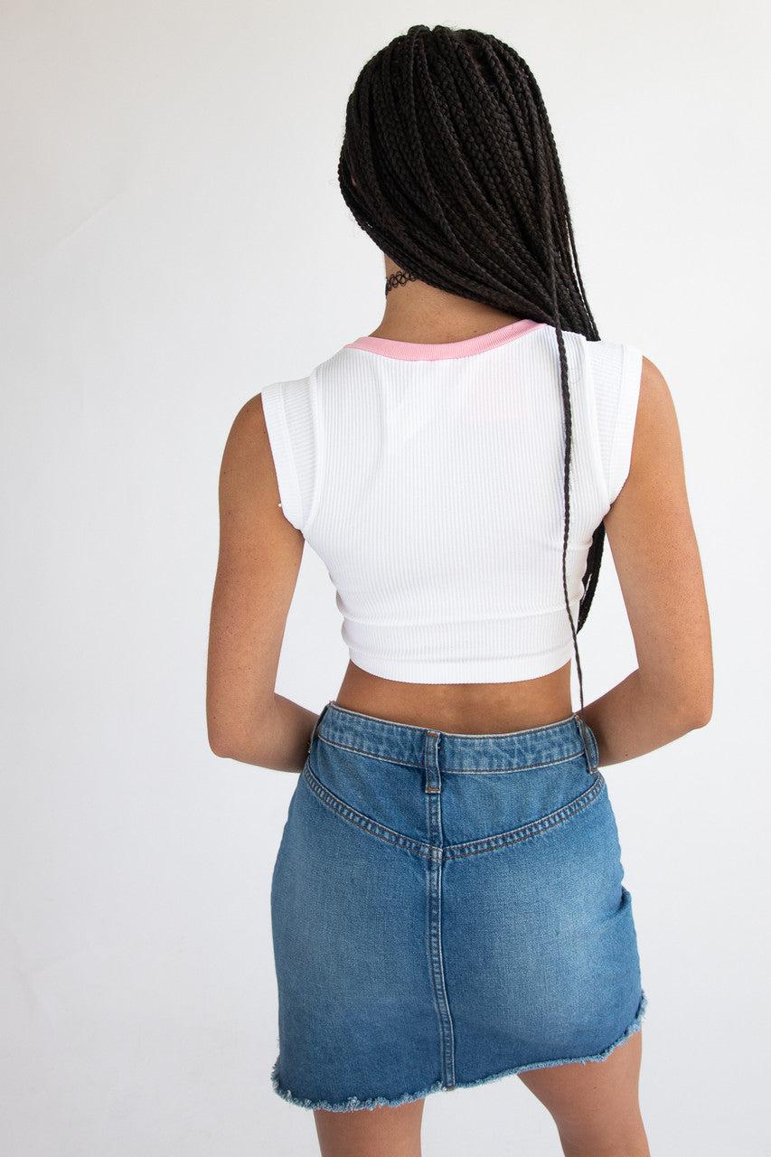Seamless 89 Crop Tee Product Image