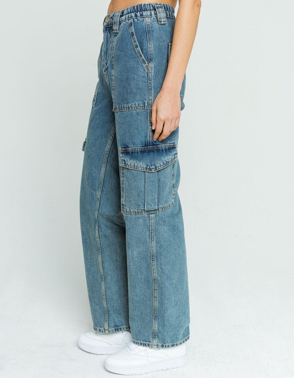 BDG Urban Outfitters Elastic Skate Womens Jeans - VINTAGE MEDIUM Product Image