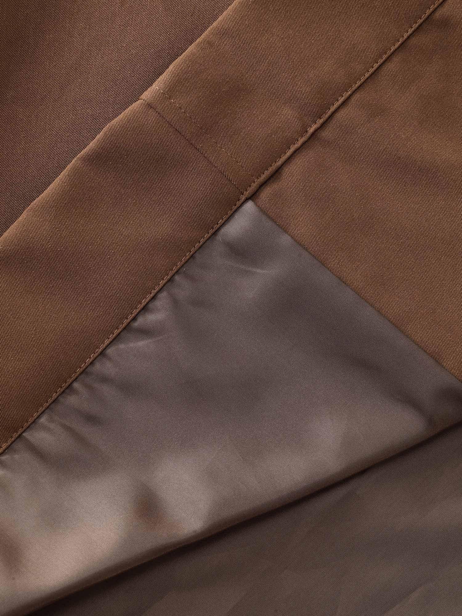 Double Button Belted Trench Coat Female Product Image