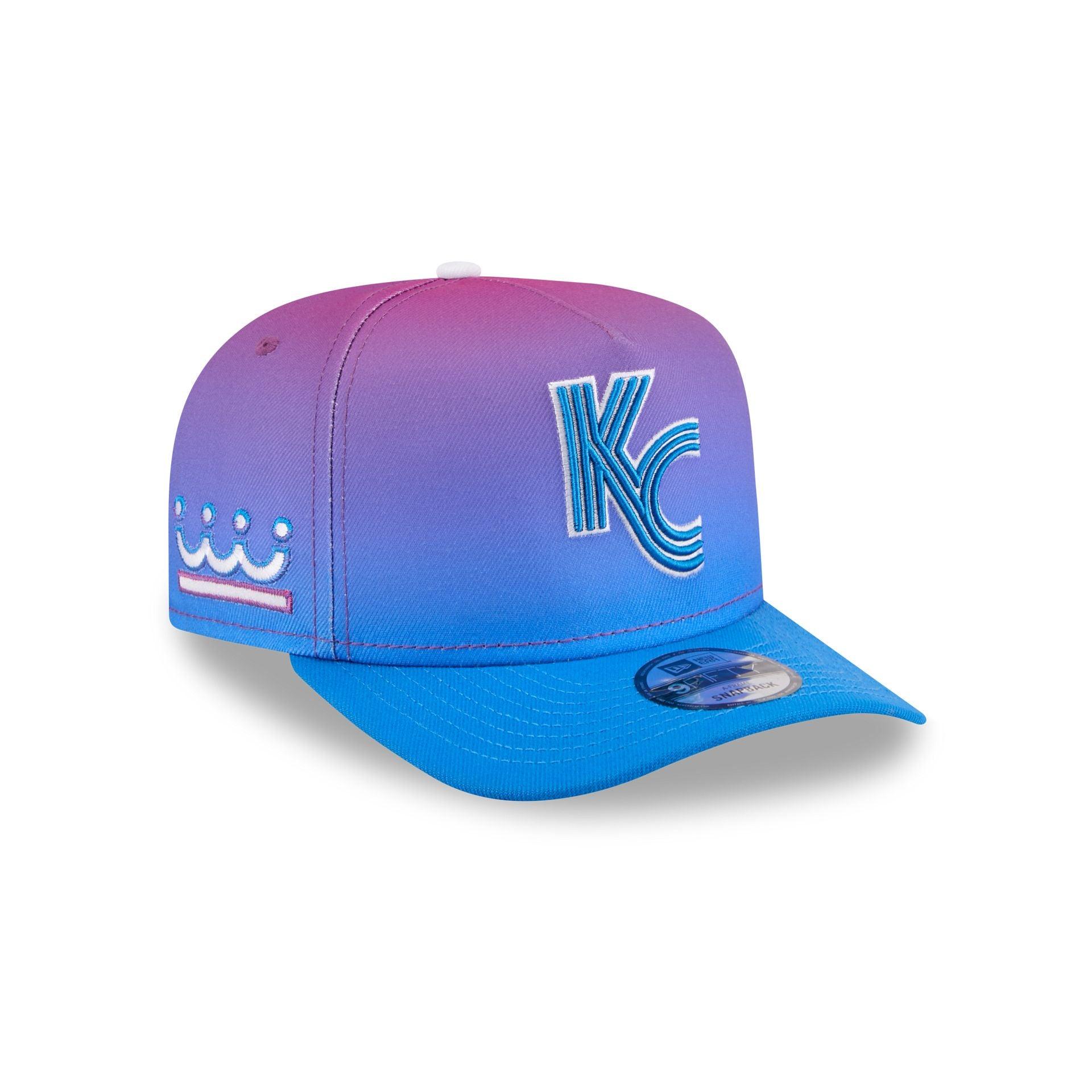 Kansas City Royals 2026 City Connect Fan Specialty 9FIFTY A-Frame Snapback Hat Male Product Image