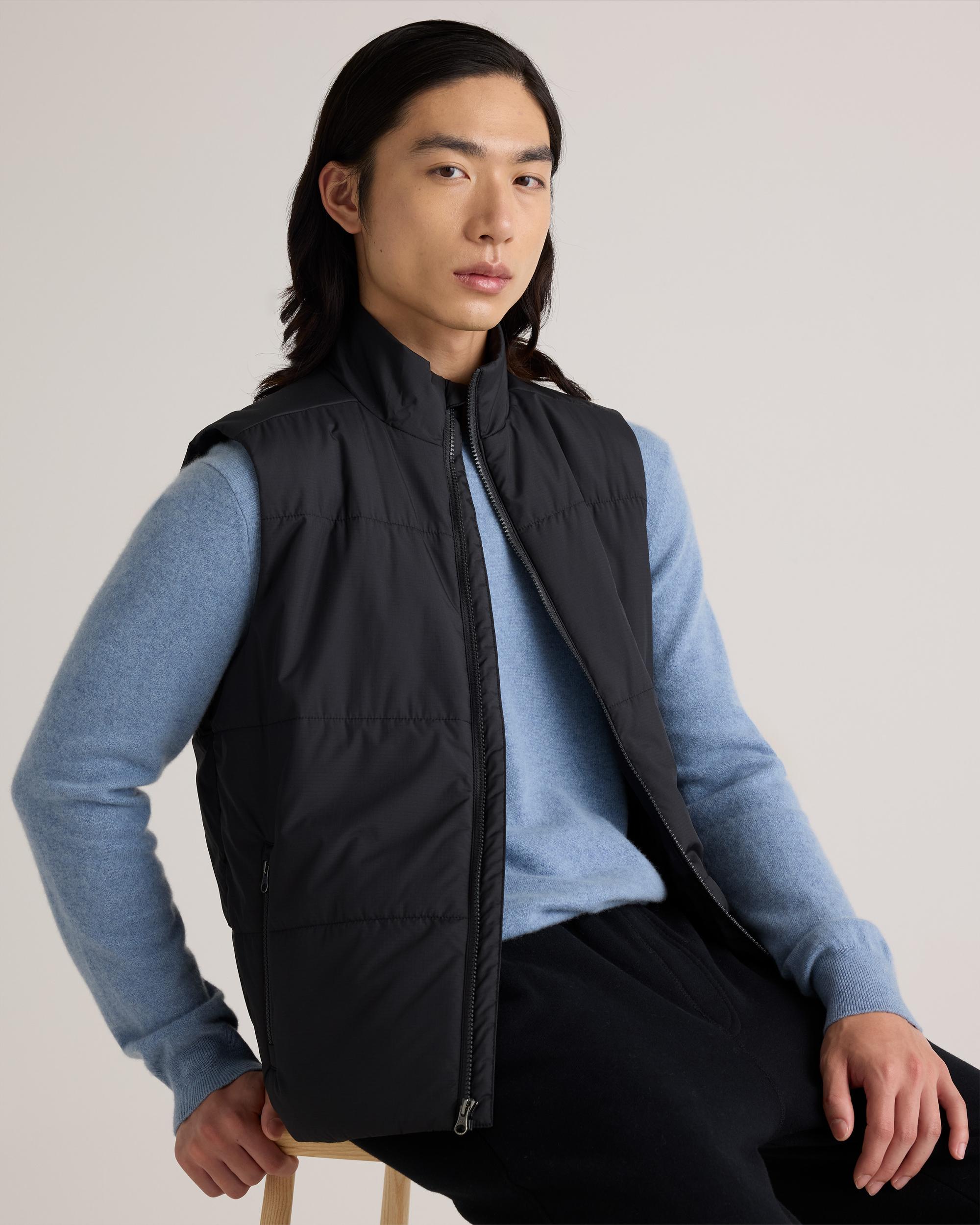 Quince | Men's Hybrid Insulated Lightweight Vest 100% Polyester Product Image