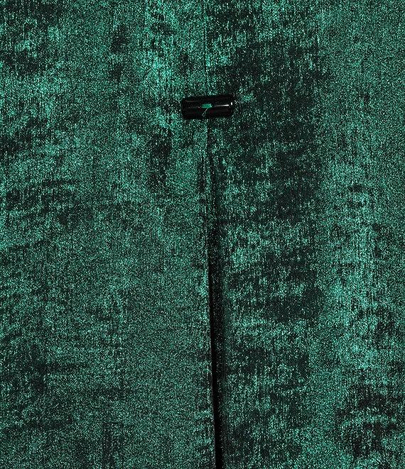 Ali Miles Wire Collar 3/4 Button Cuff Sleeve Button Front Tunic Product Image