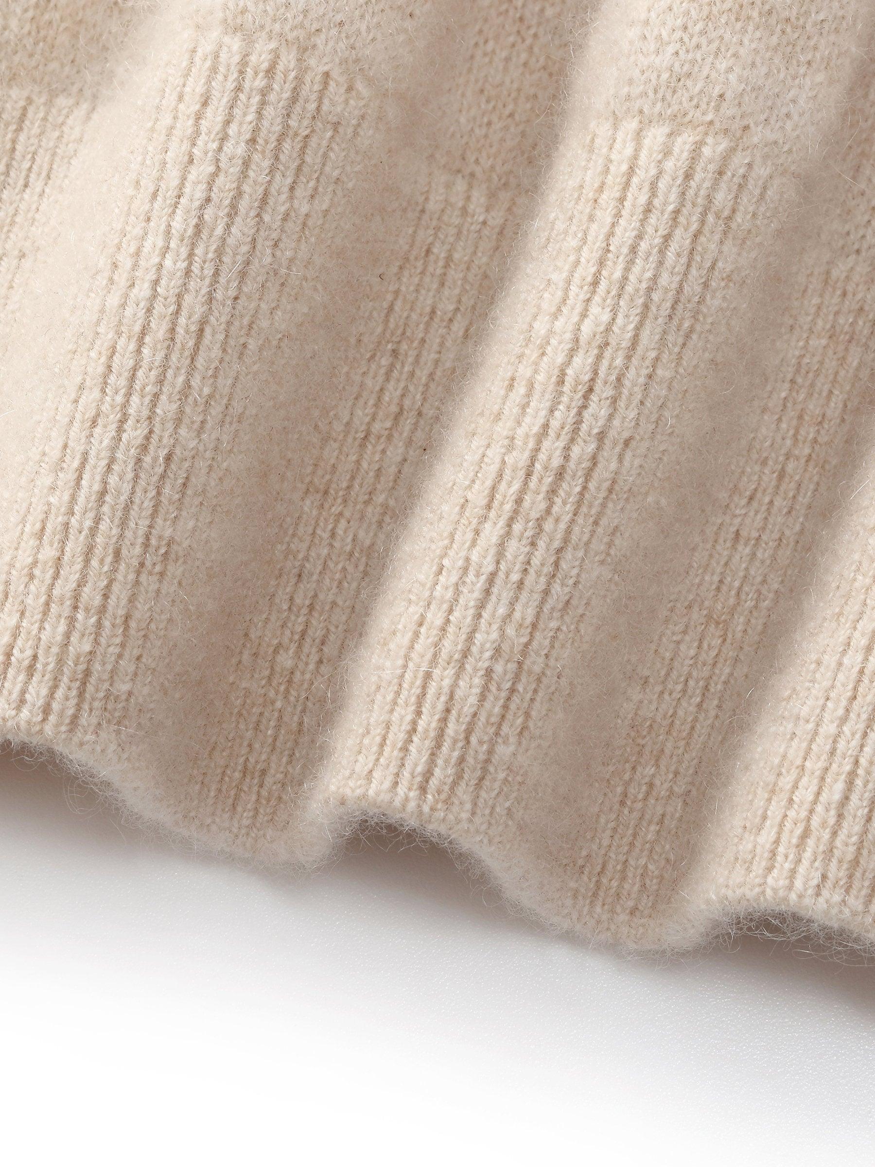 100% Cashmere Jacquard Women Sweater Product Image