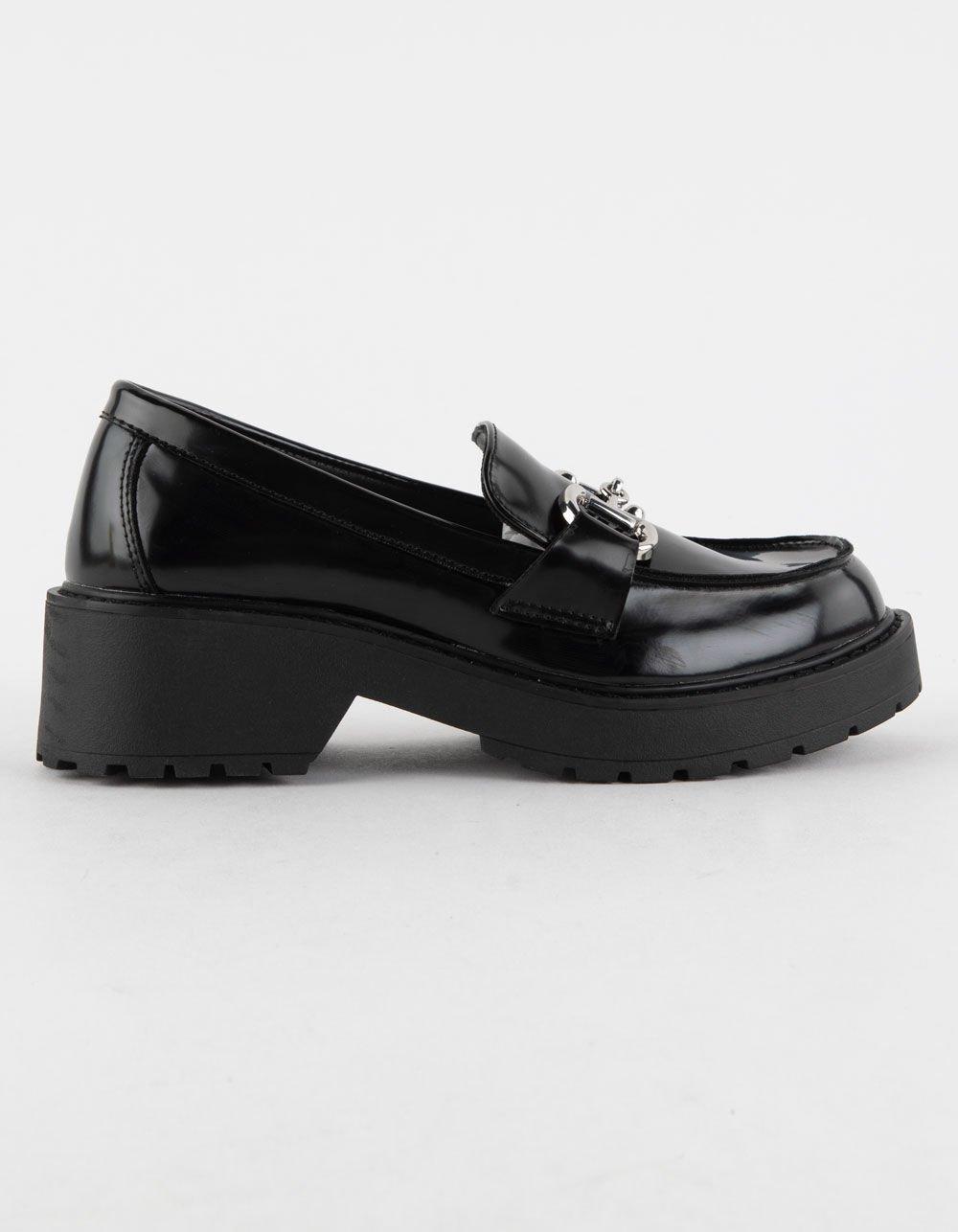 MADDEN GIRL Carter Womens Loafers - BLACK Product Image