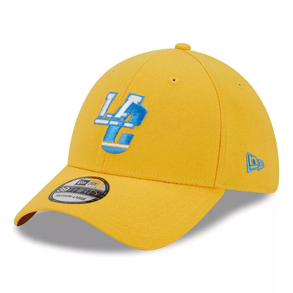 Men's New Era Gold Los Angeles Chargers City Originals 39THIRTY Flex Hat,  Product Image