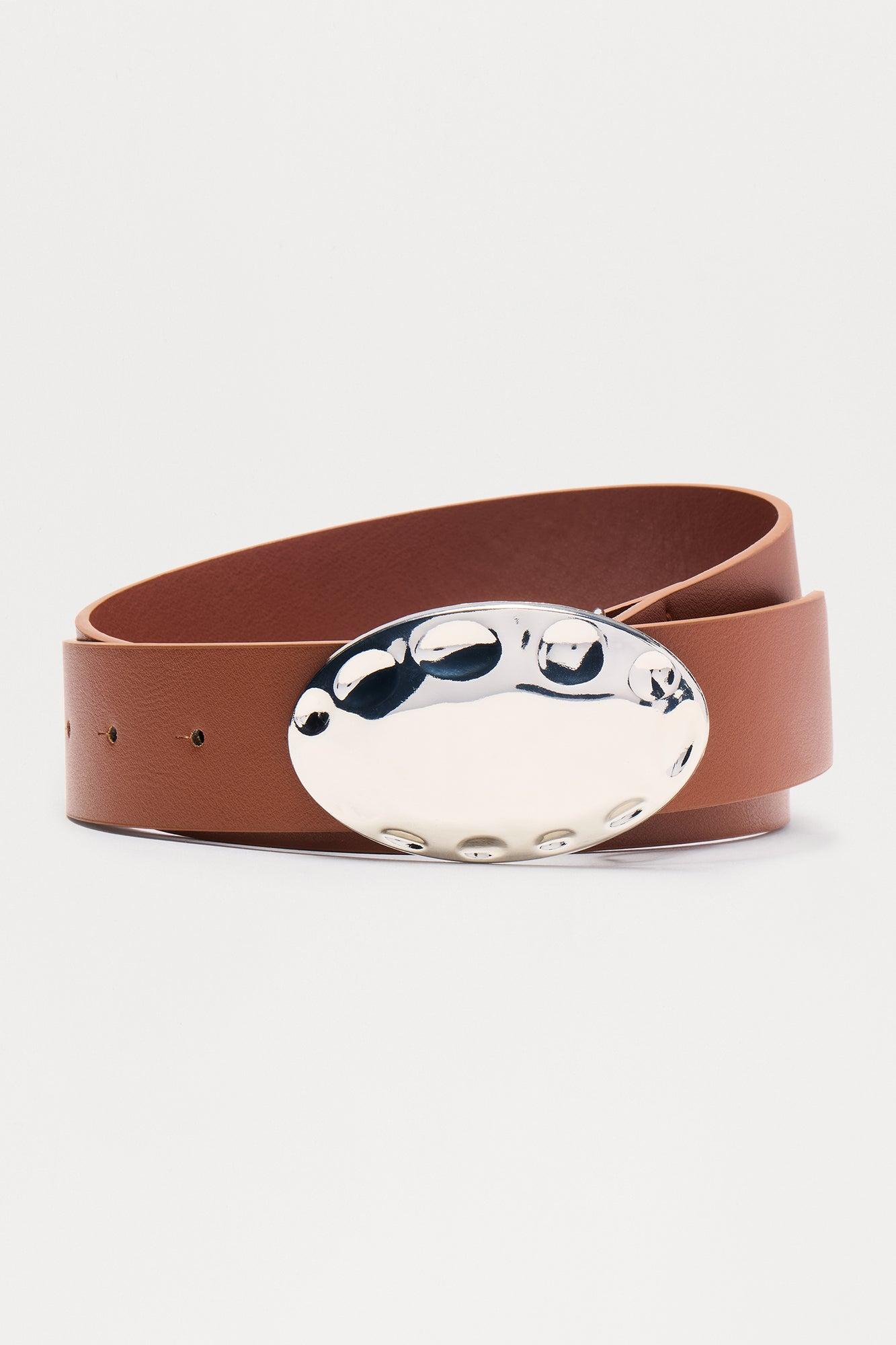 Smooth Edges Belt - Brown Female Product Image