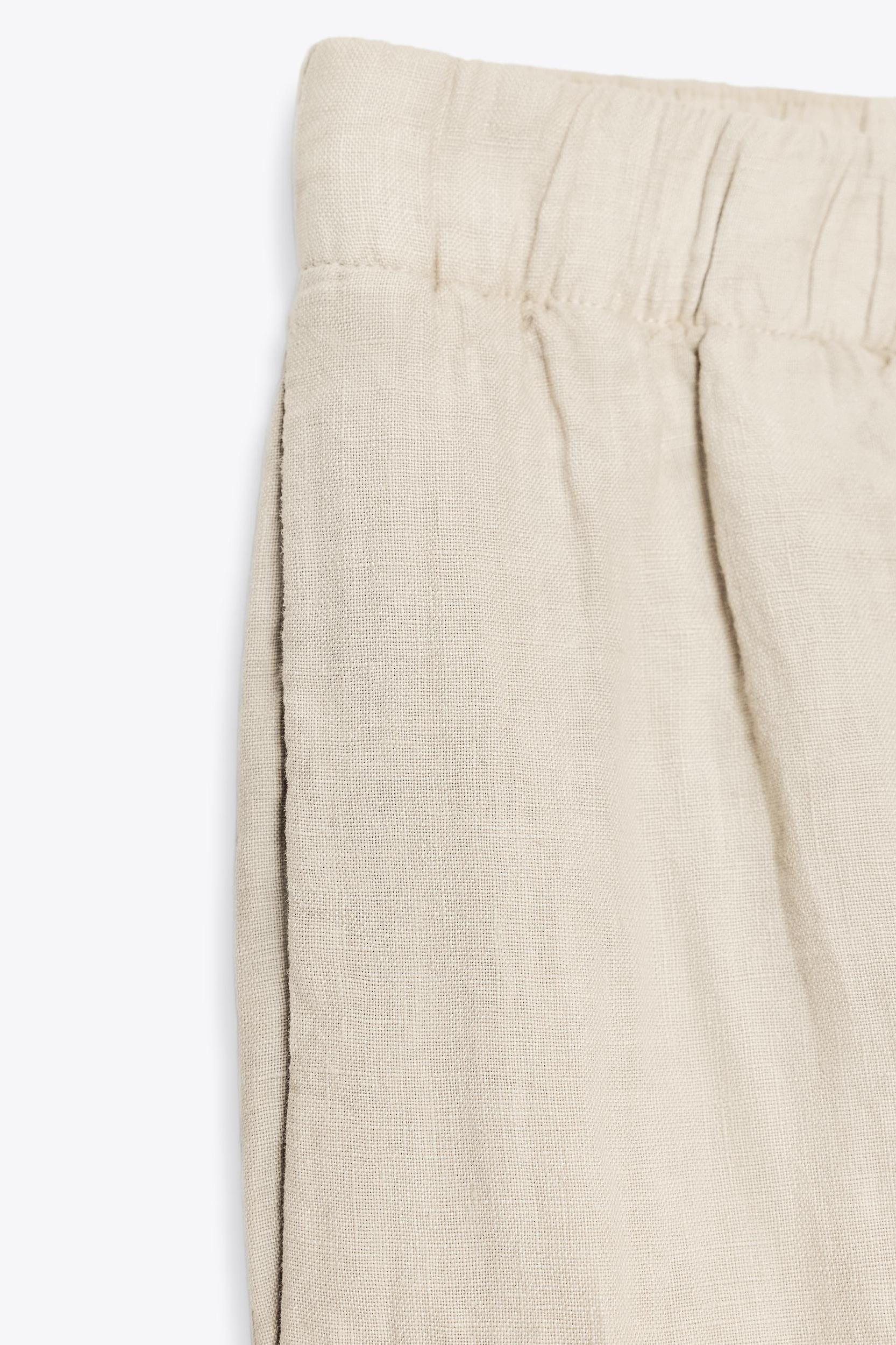 ZW COLLECTION LINEN PANTS Product Image