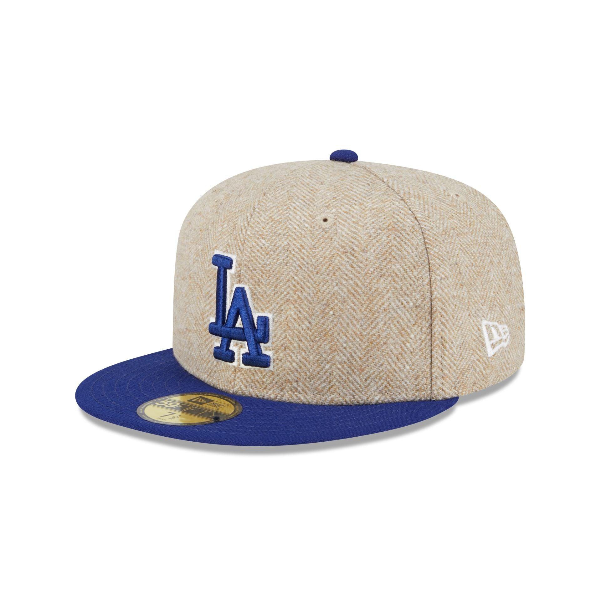Los Angeles Dodgers Herringbone Moon 59FIFTY Fitted Hat Male Product Image