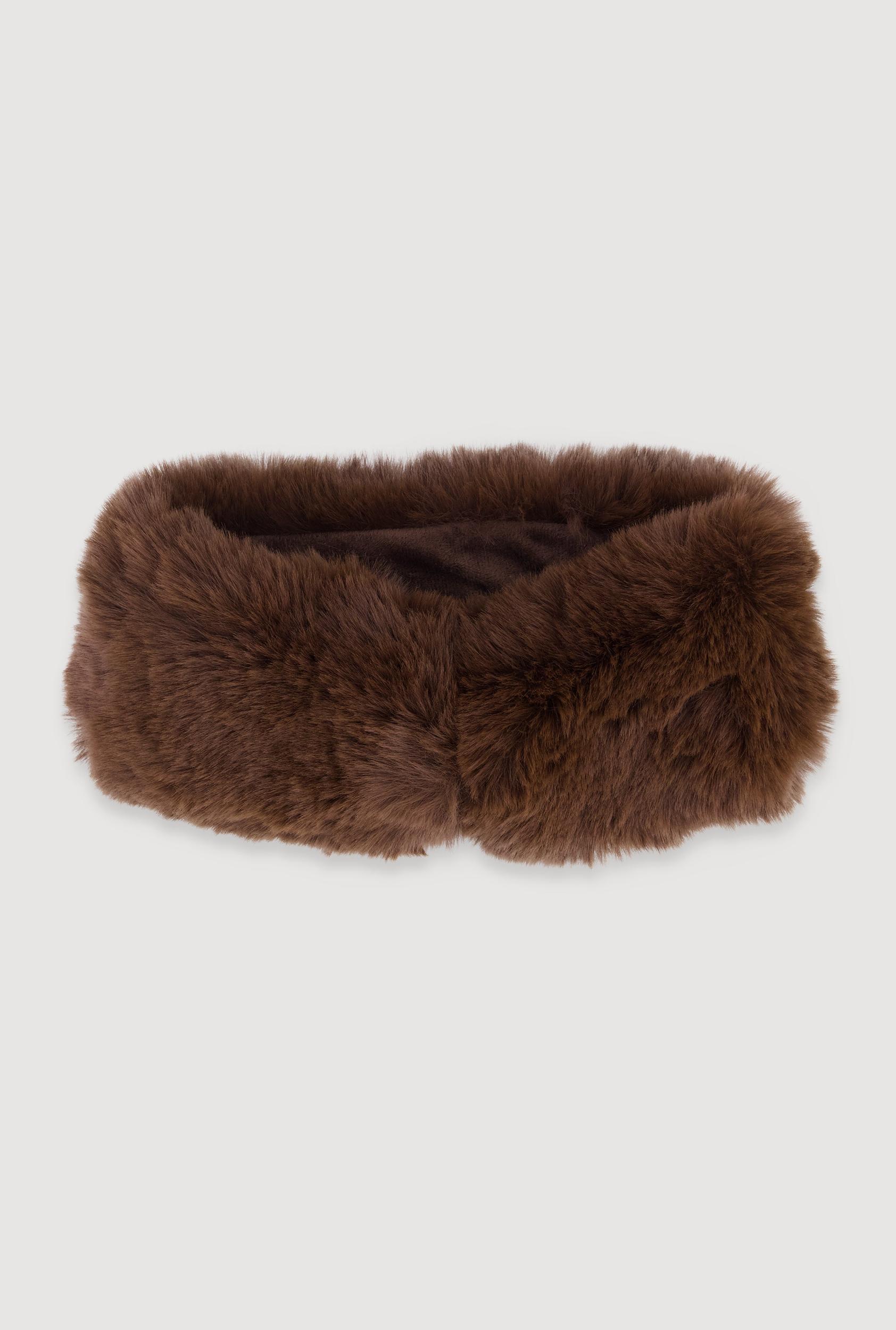 Faux Fur Headband Female Product Image