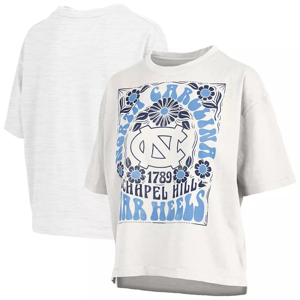Women's Pressbox White North Carolina Tar Heels Harmony Over Product Image