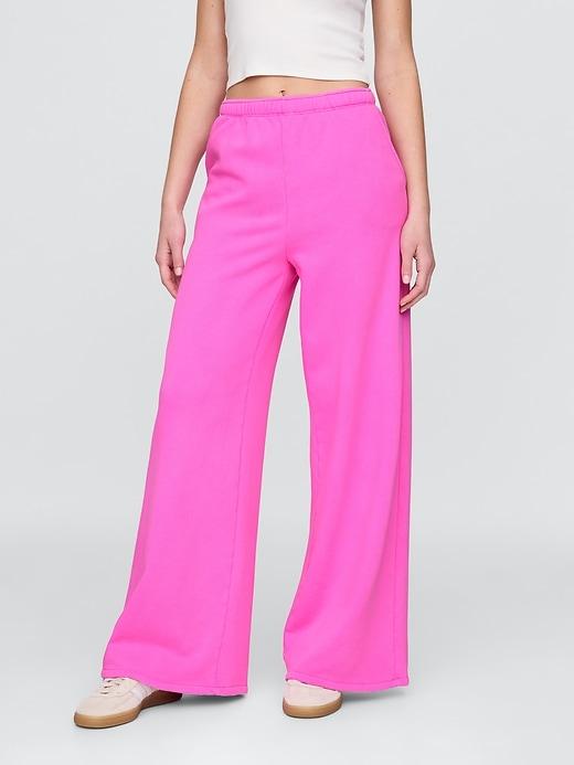 VintageSoft Baggy Wide-Leg Sweatpants Product Image