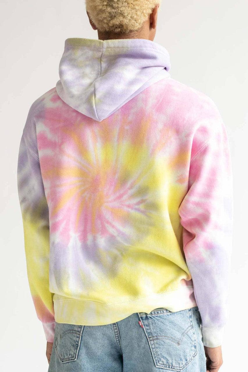 Pink Banana Tie Dye Hoodie Product Image