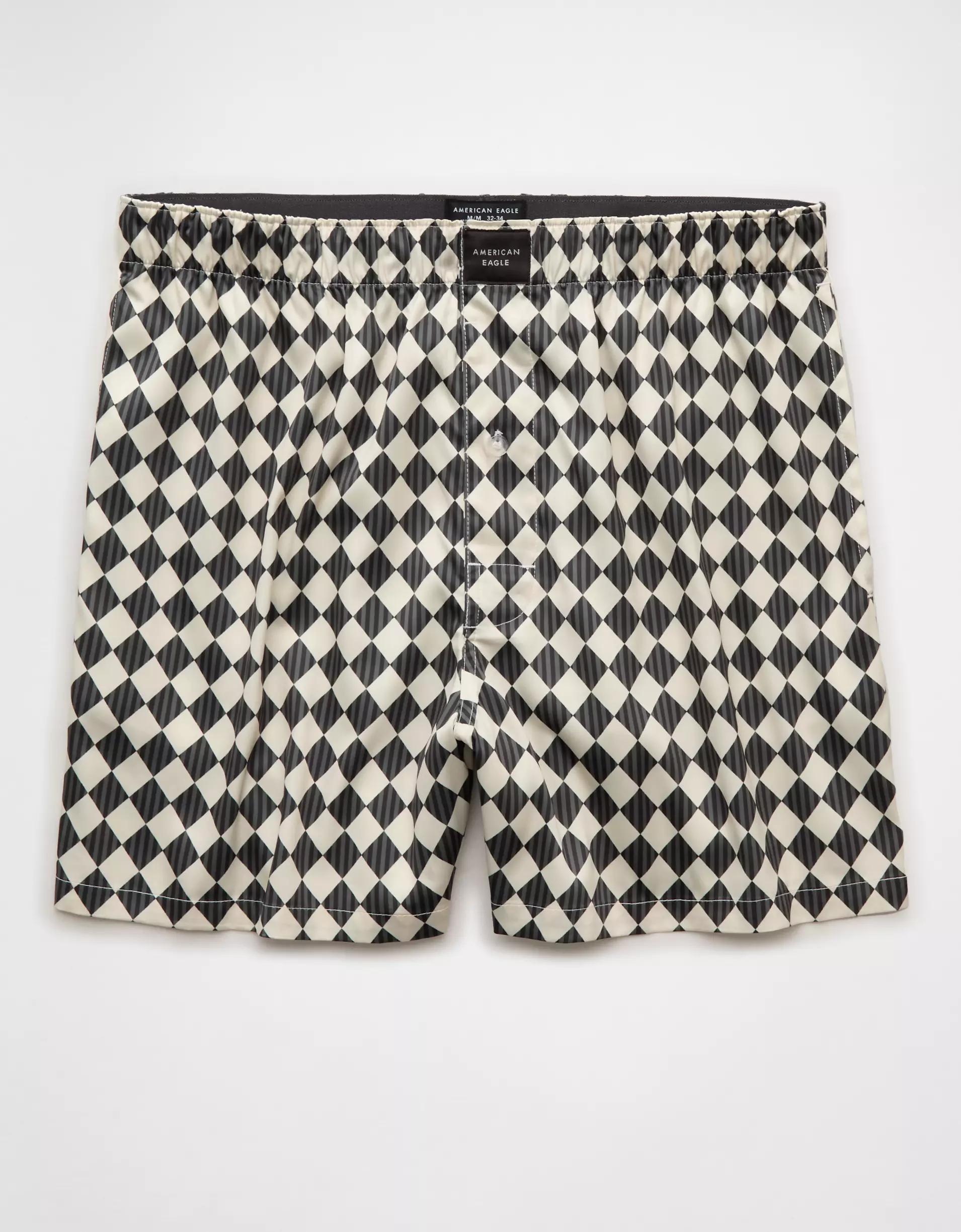 AEO Men's Satin Pocket Boxer Short Product Image