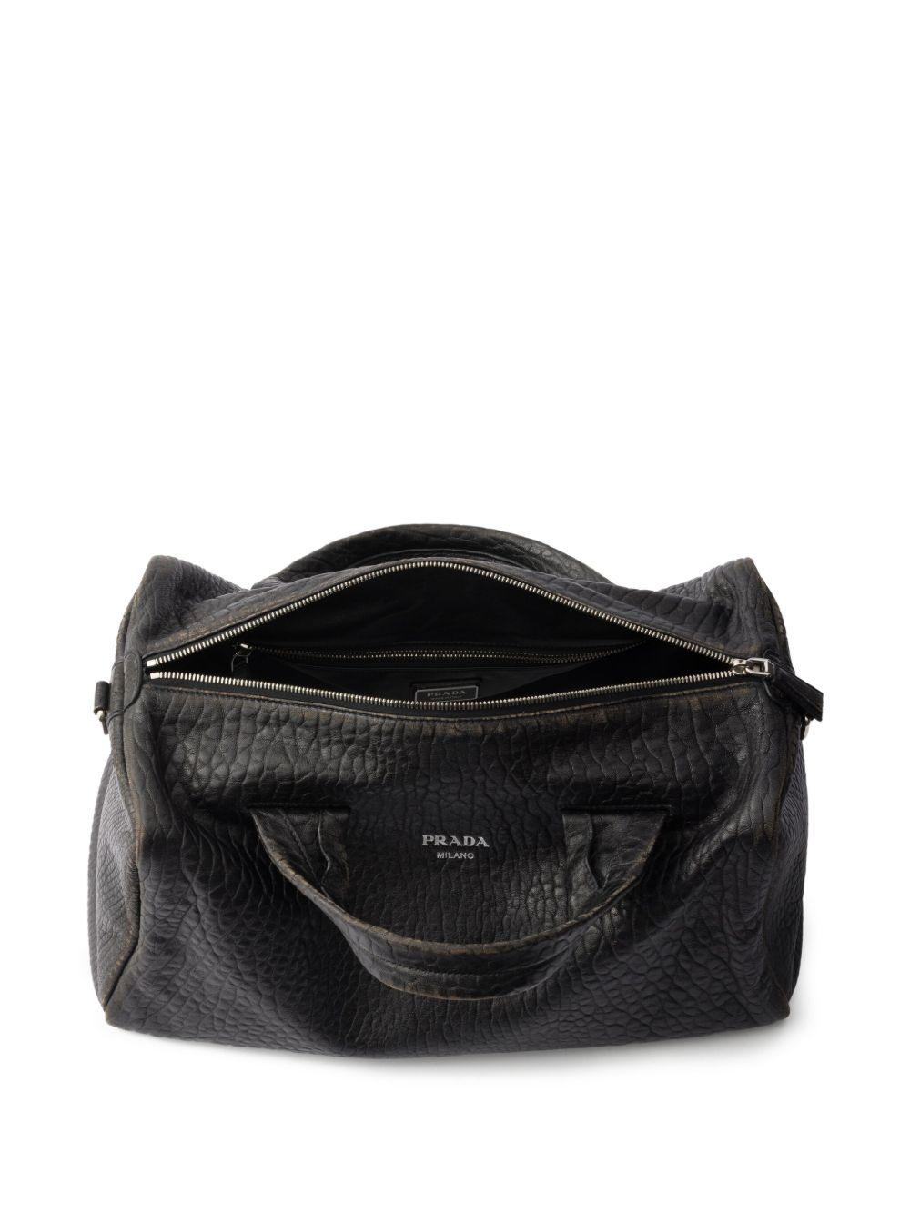 leather duffle bag Product Image