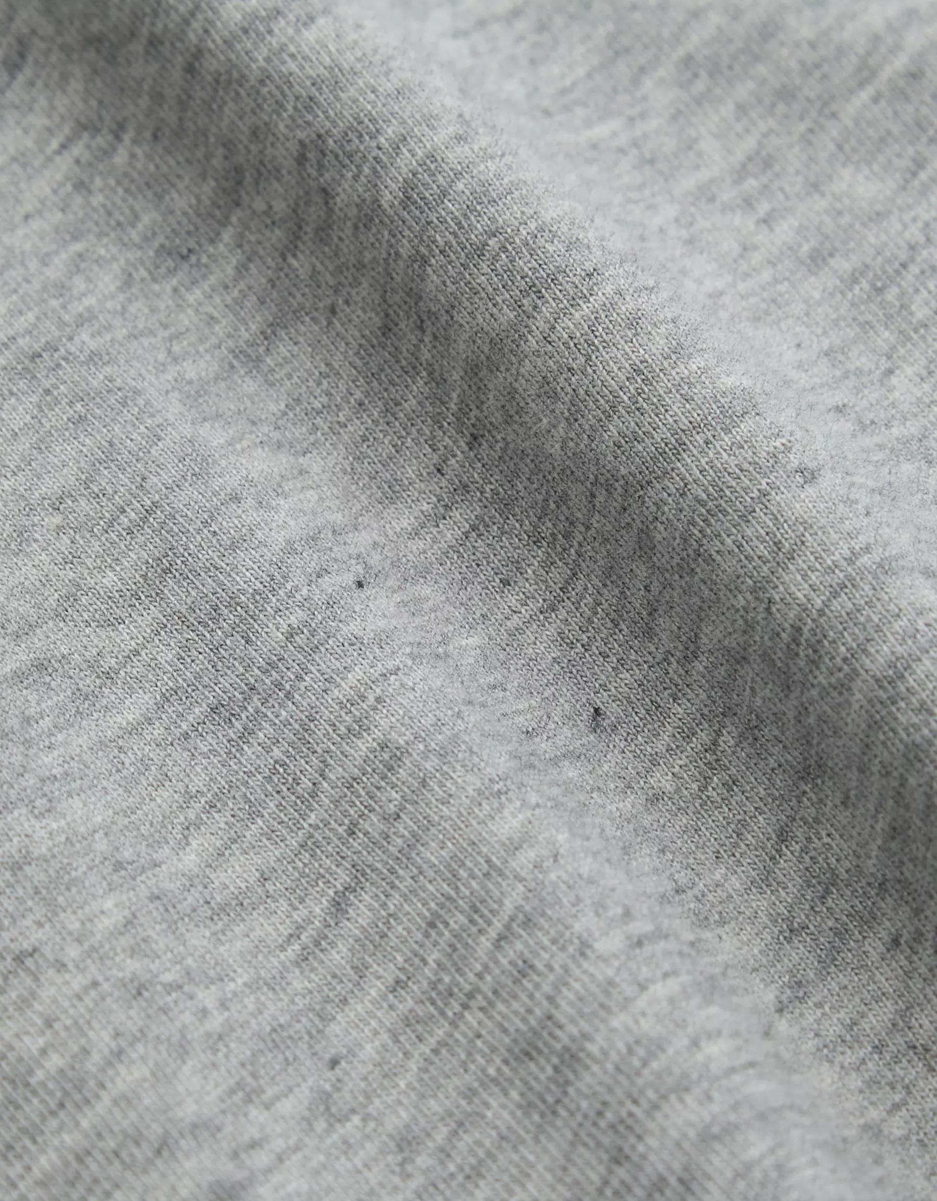 AE77 Premium Boxy Cropped Crewneck T-Shirt Product Image