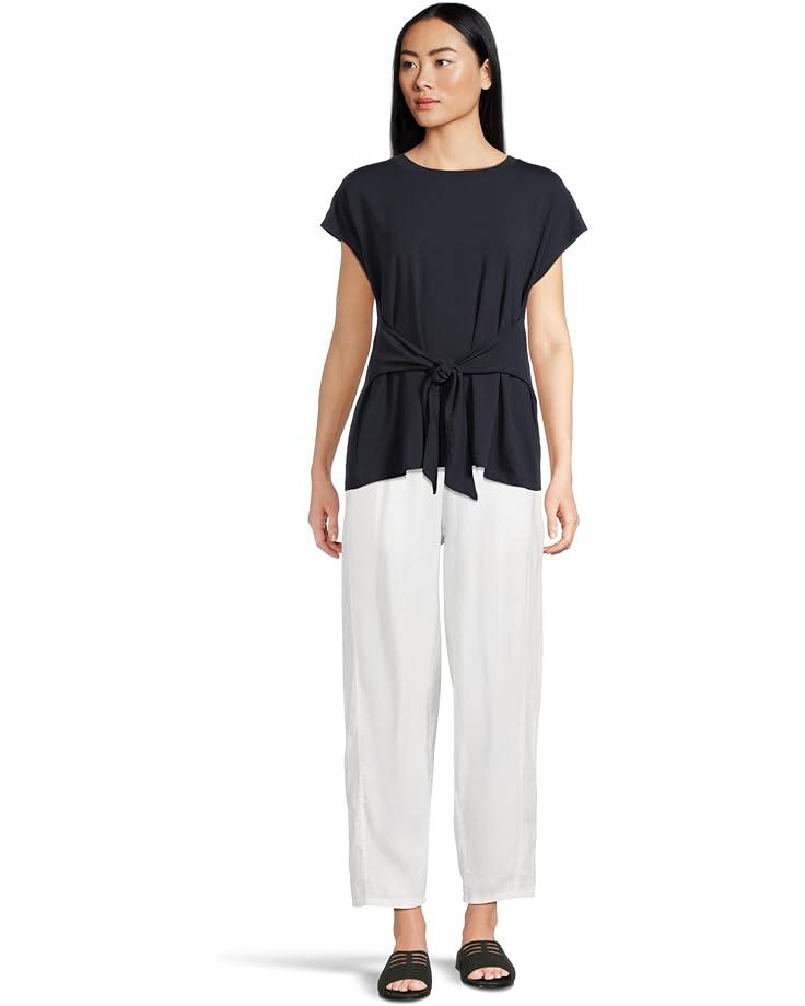 Round Neck Long Vest Product Image