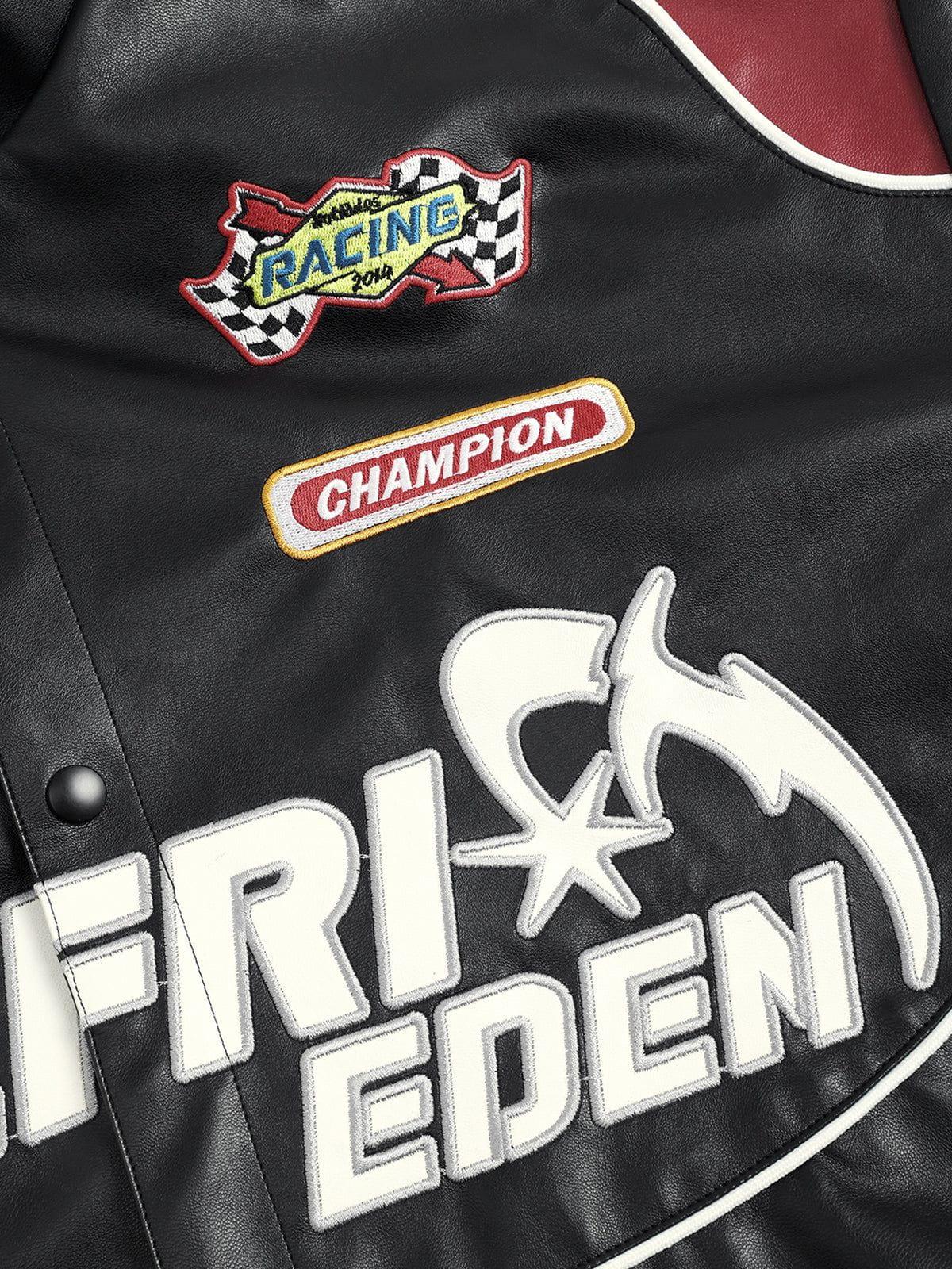 Aelfric Eden Racing Leather Jacket Product Image