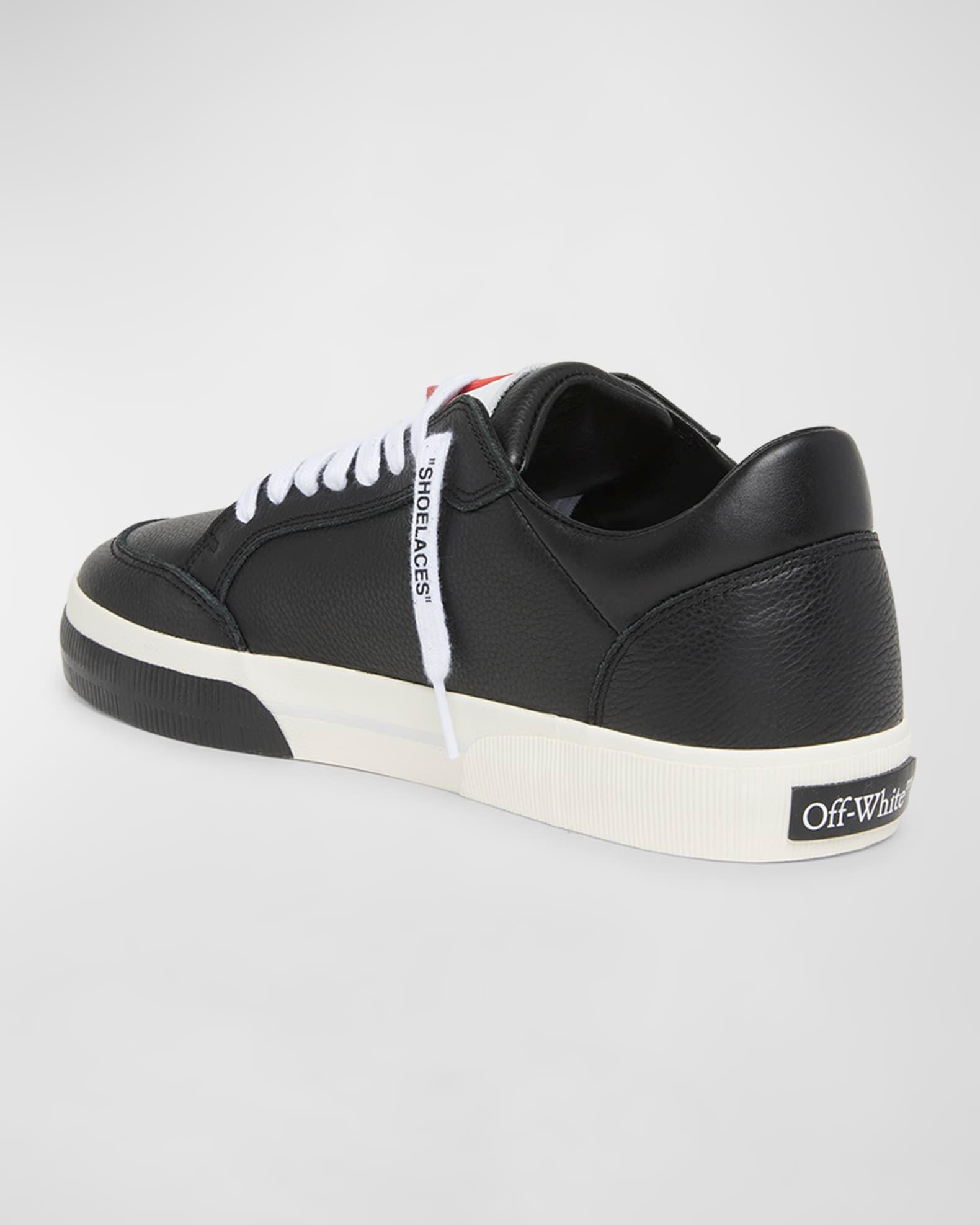 Men's New Vulcanized Calf Leather Low-Top Sneakers Product Image