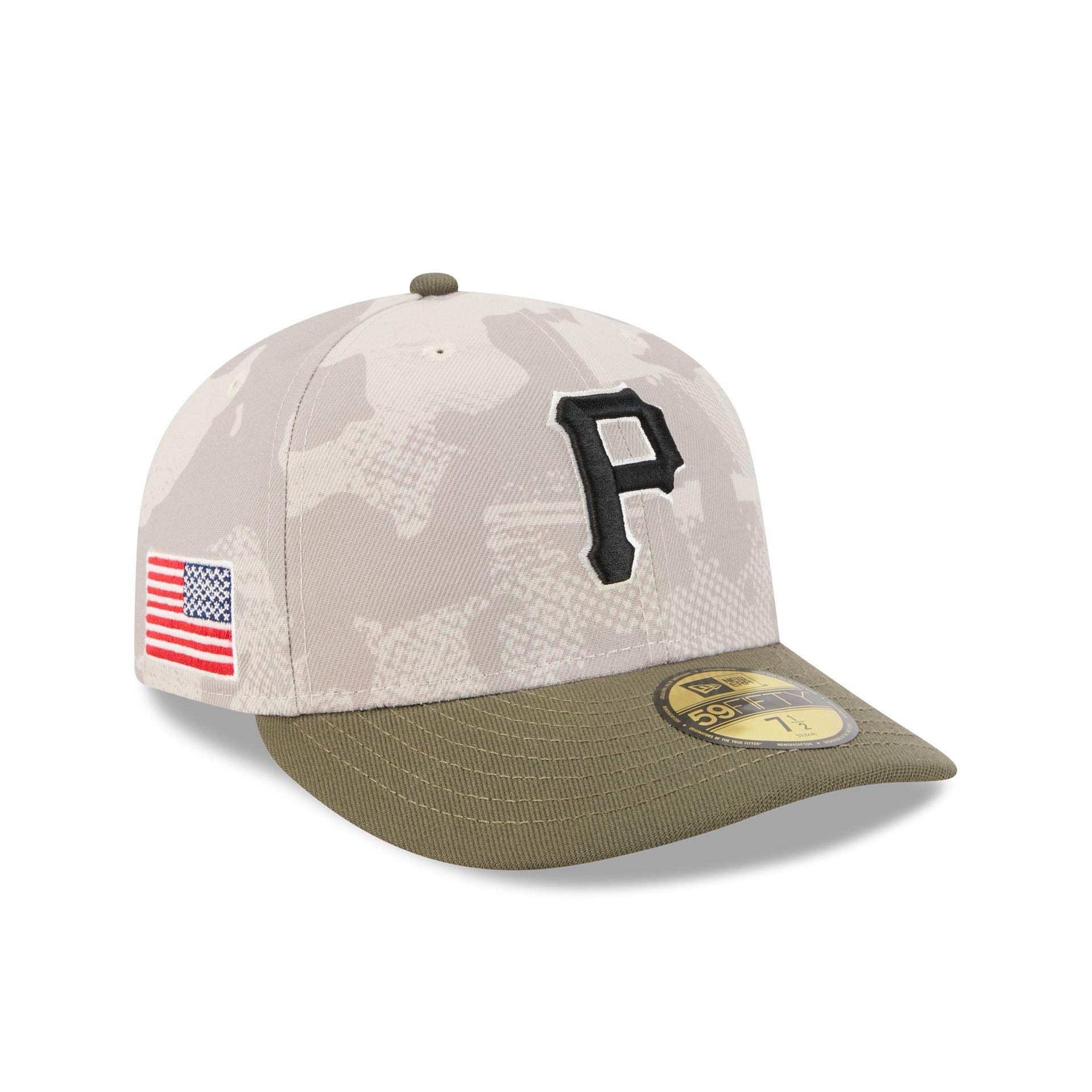 Pittsburgh Pirates Armed Forces Day 2025 59FIFTY Fitted Hat Male Product Image